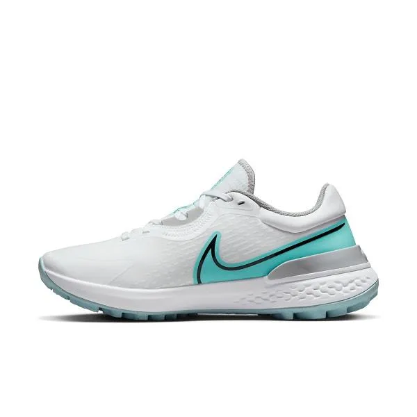 Feather Light Long Distance Nike Men's Infinity Pro 2 Golf Shoes - White/Copa
