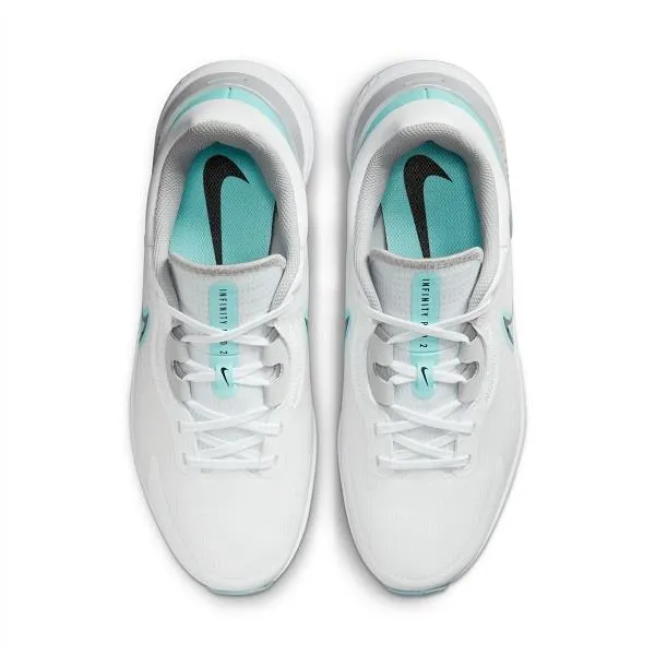 Nike Men's Infinity Pro 2 Golf Shoes - White/Copa Japan Neat