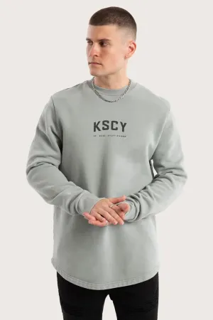 Protocol Dual Curved Sweater Pigment Limestone Linen Soul OdorControlClothing