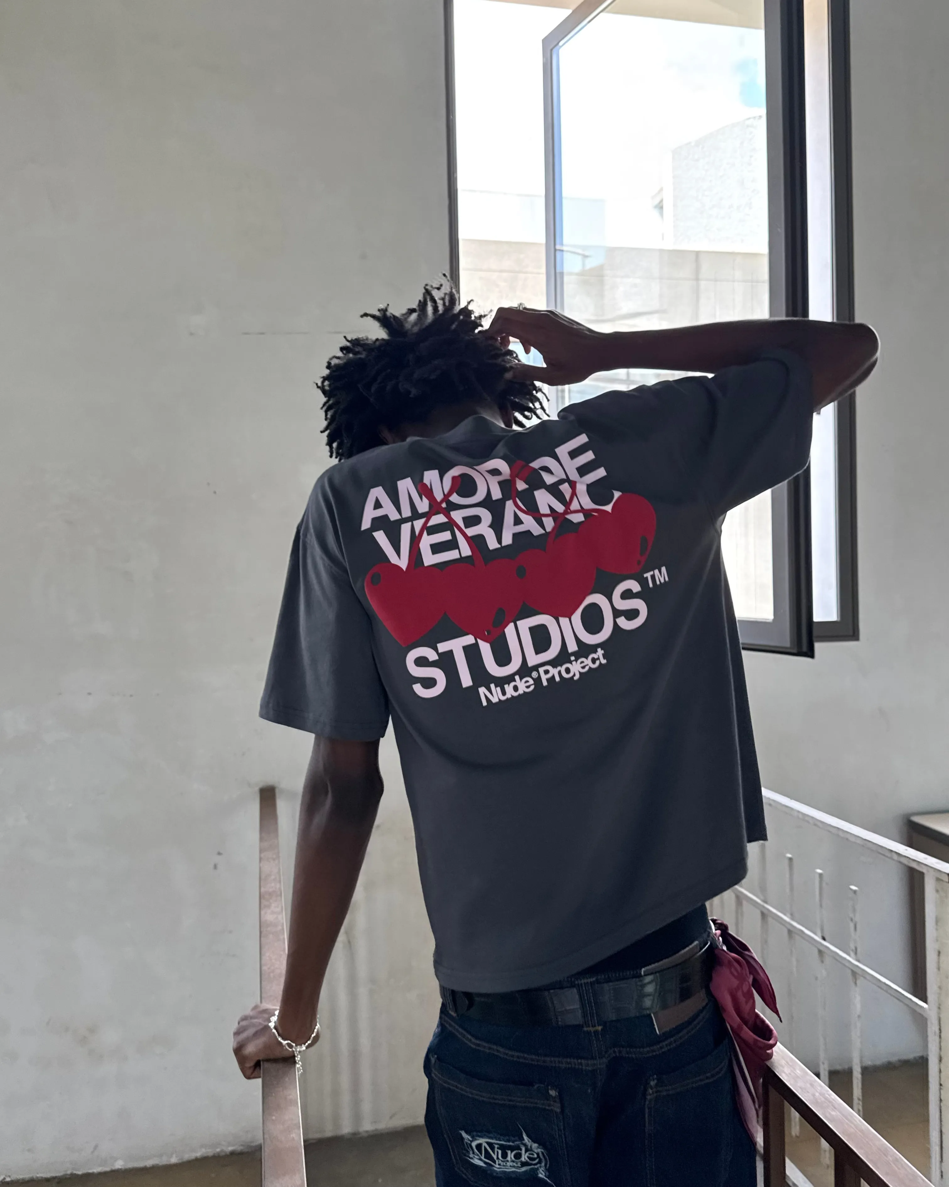 Soft Fabric Active Trend Look Xoxo Tee Ash