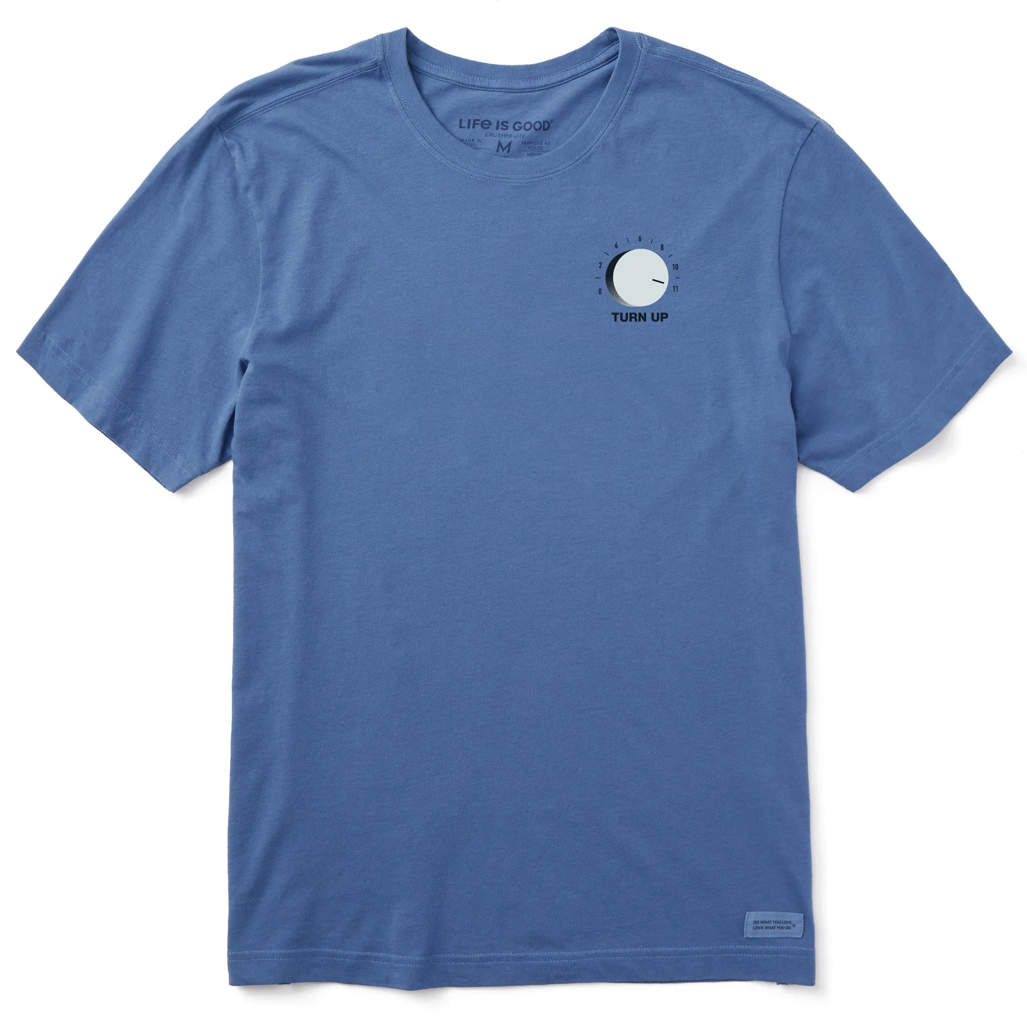 Men's Turn Up To 11 Short Sleeve Tee Chic Vibes Casual Chic Look