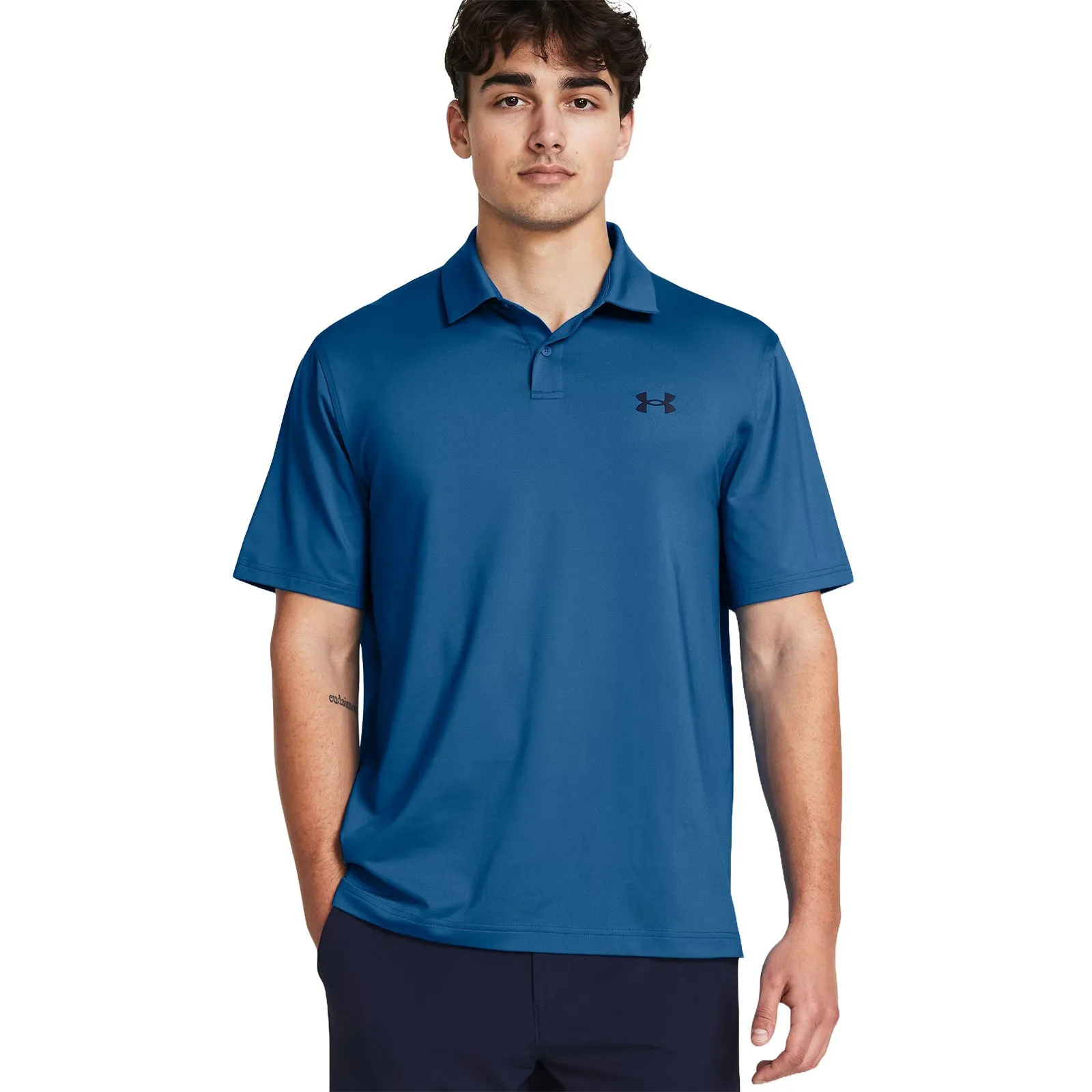 Under Armour Mens T2G Polo Shirt Breathable Stretch