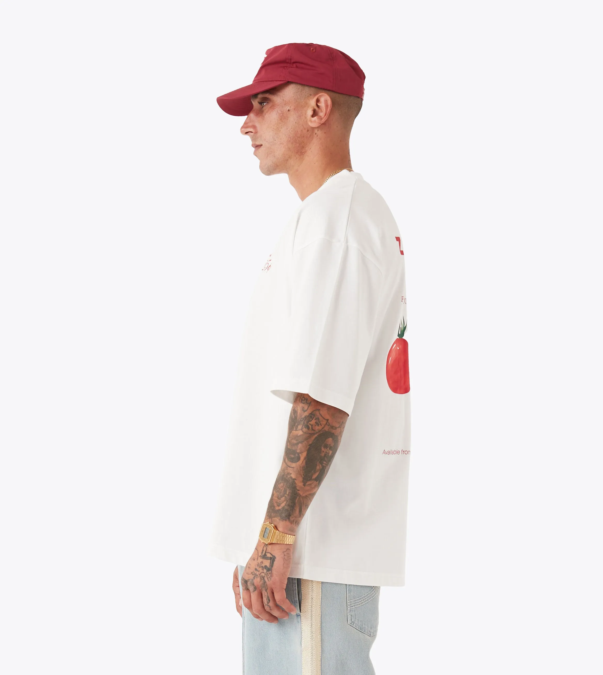 Fresh Produce Flow Tee Vintage White City Fashion Look