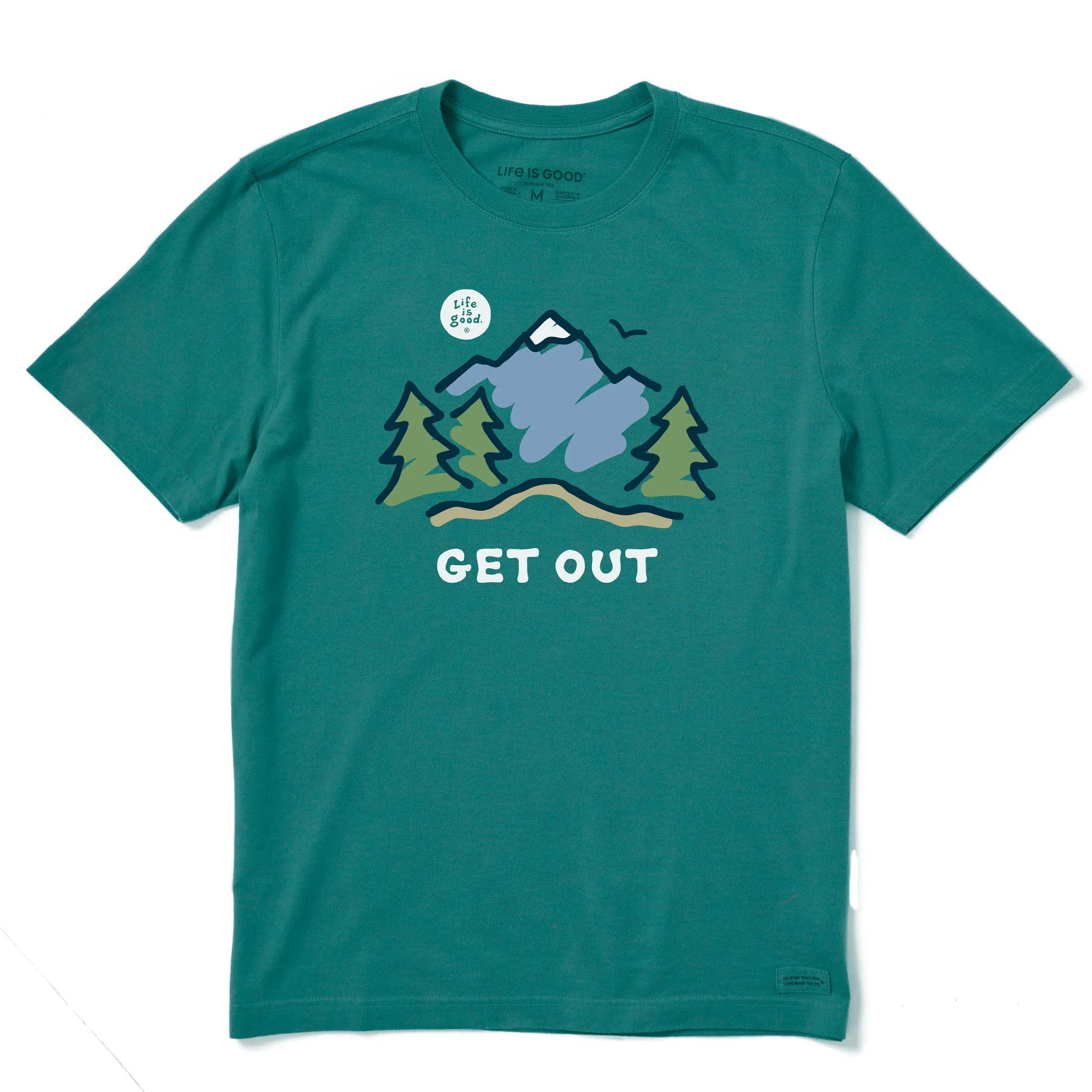 Adult Wear Men's Get Out Mountain Short Sleeve Tee
