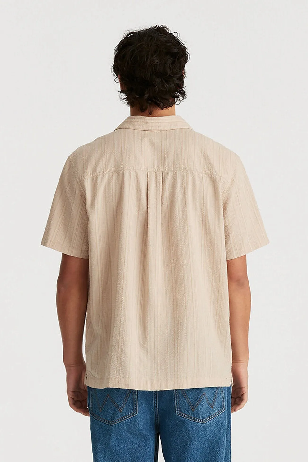 Soft Base Resort Shirt Sandbank Stripe