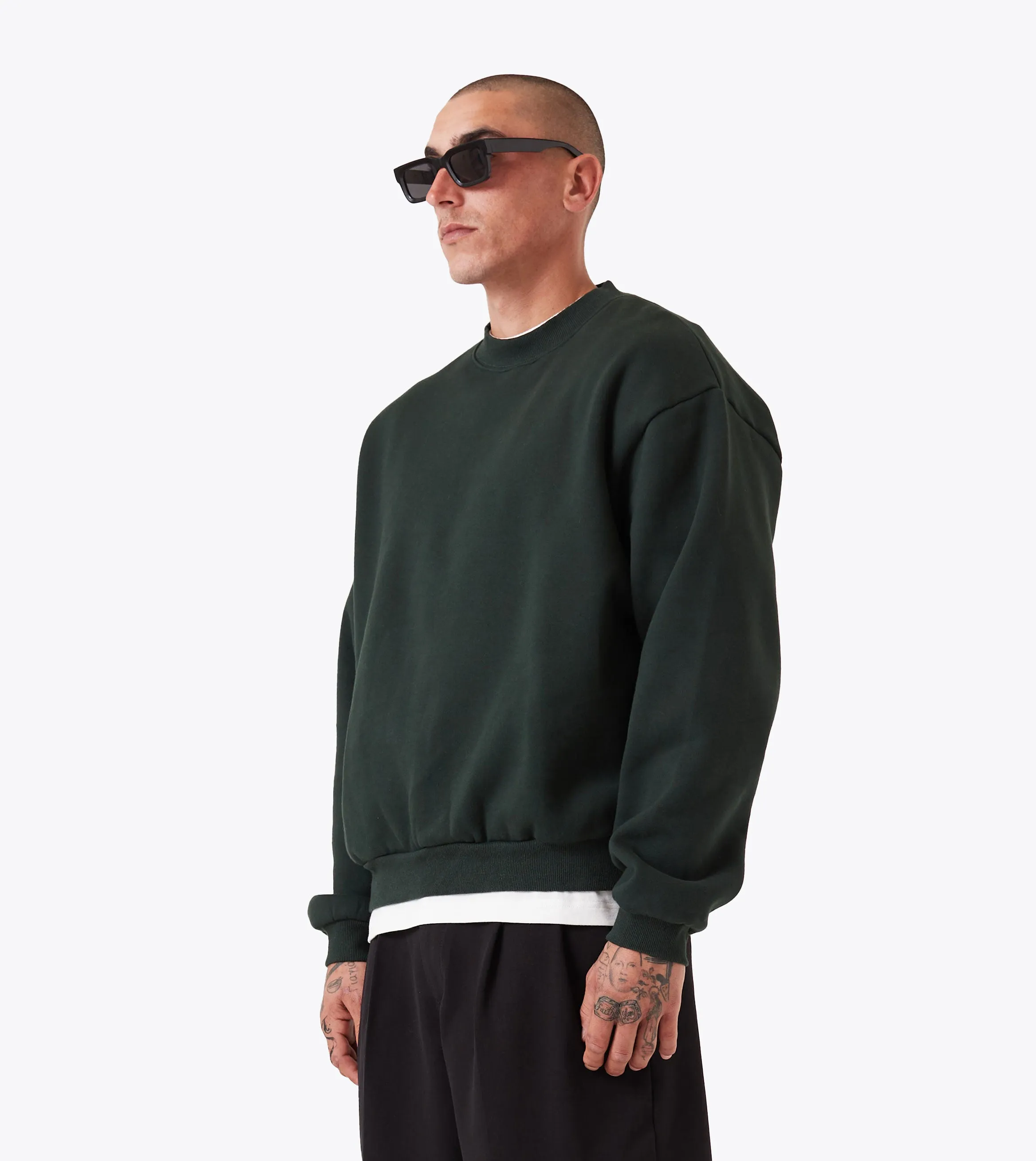 product gym ready performance comfortable for sitting Box Crew Forest