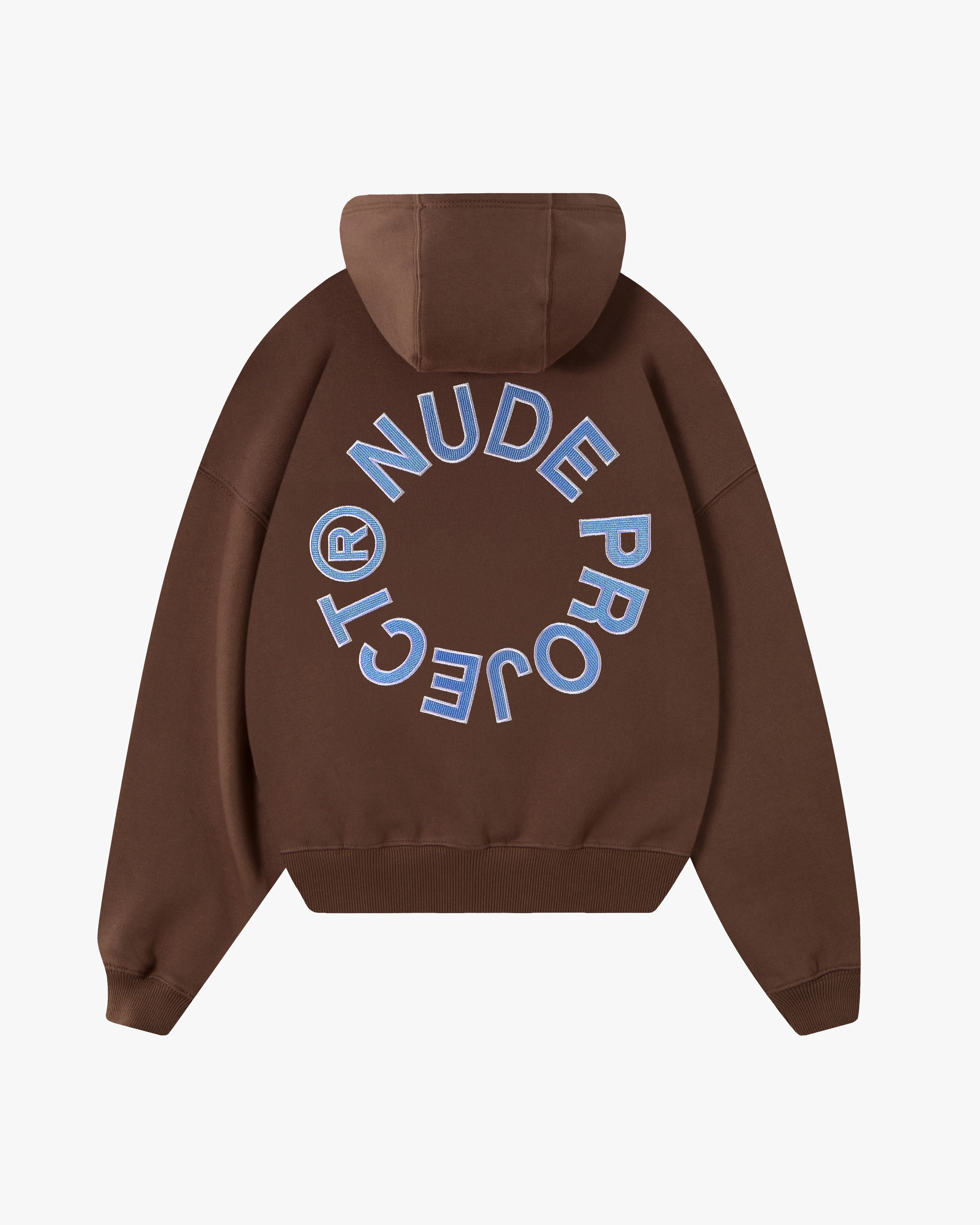 Kory Boxy Hoodie Brown Sustainable Fabric