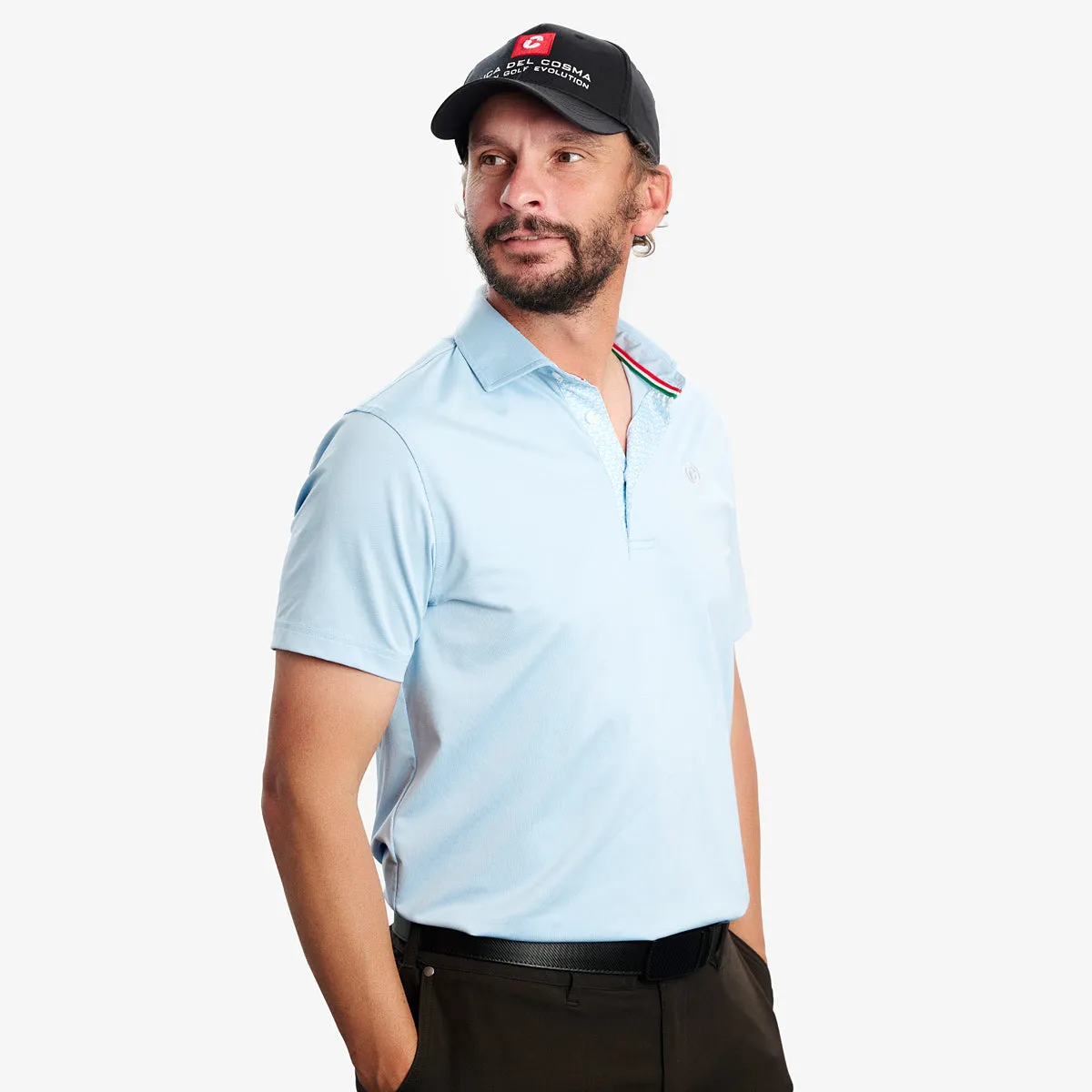 Polo Romeo - Light Blue Functional Design