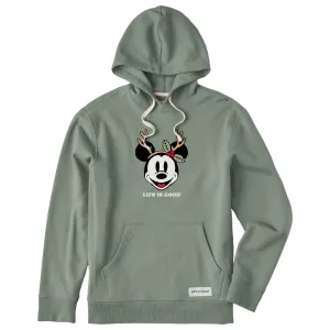 Men's Willie Reindeer Ears Simply True Fleece Hoodie Neutral Colors product weekend wearability