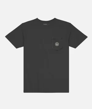 Comfort and Breathable Comfortable Layers Pocket Otis Tee - Black