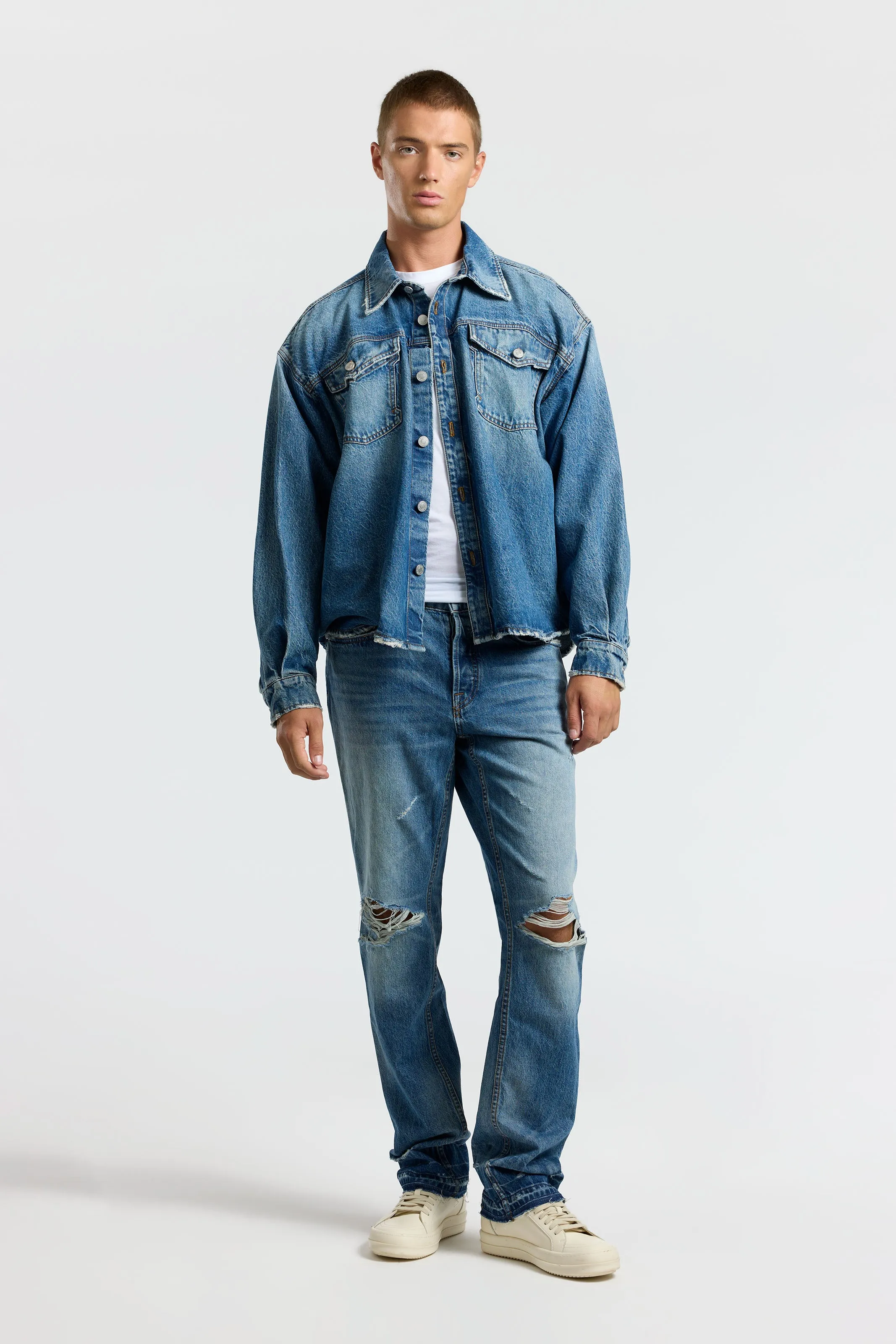 Overshirt Knee Length