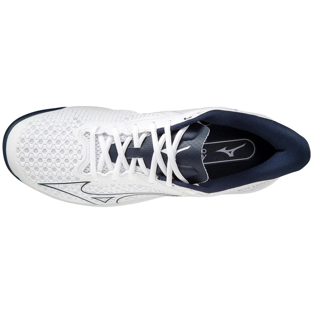 Mizuno Wave Exceed Tour 5 AC Men Court Shoes [White/Dress Blue] Burst Edge