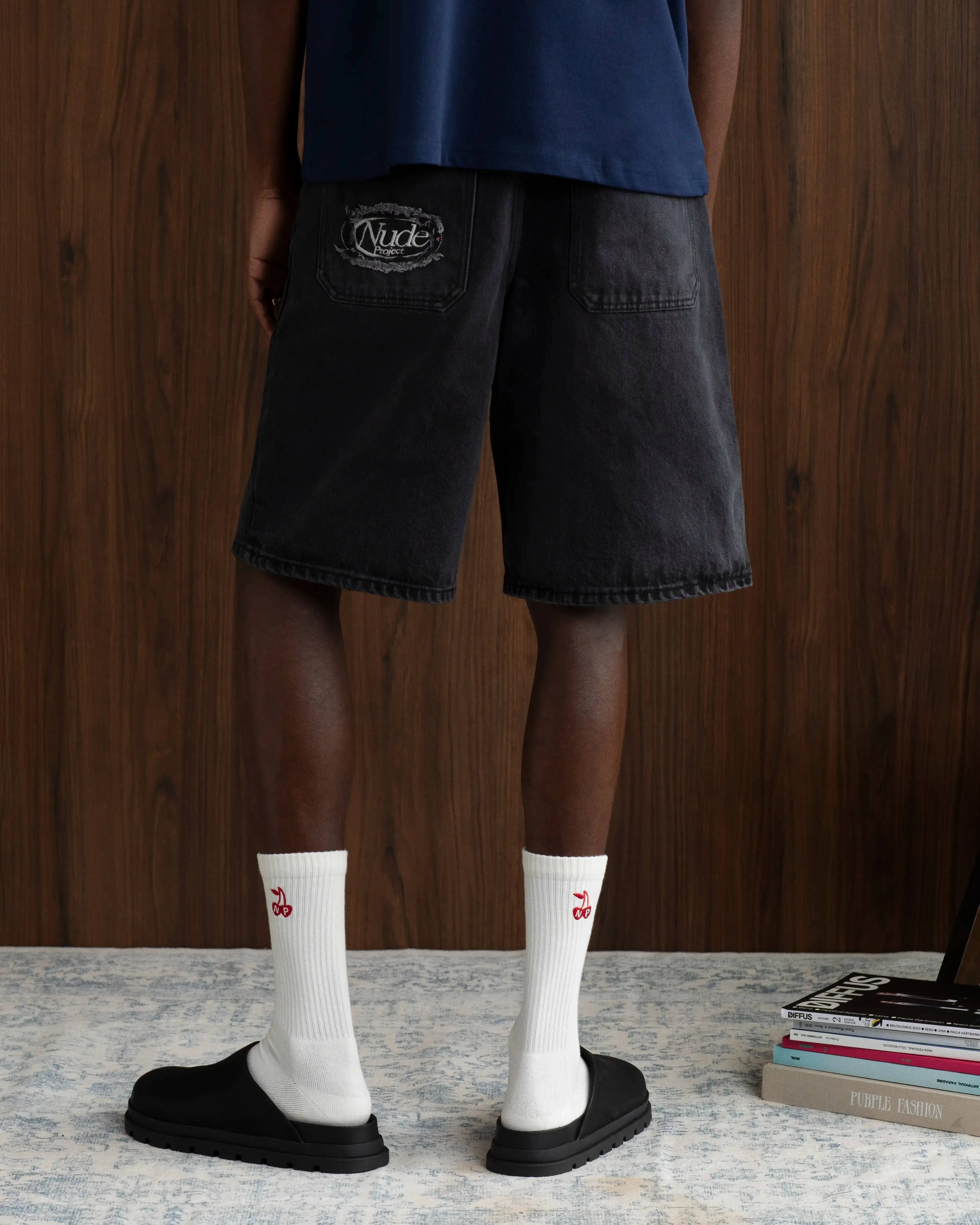 Basic Denim Shorts Black Fashion Routine Office Wear Chill Outfit Date Night