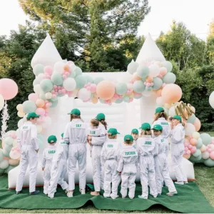 Smart Casual Travel Ready Kids Custom Caddie Uniform With Name and Number