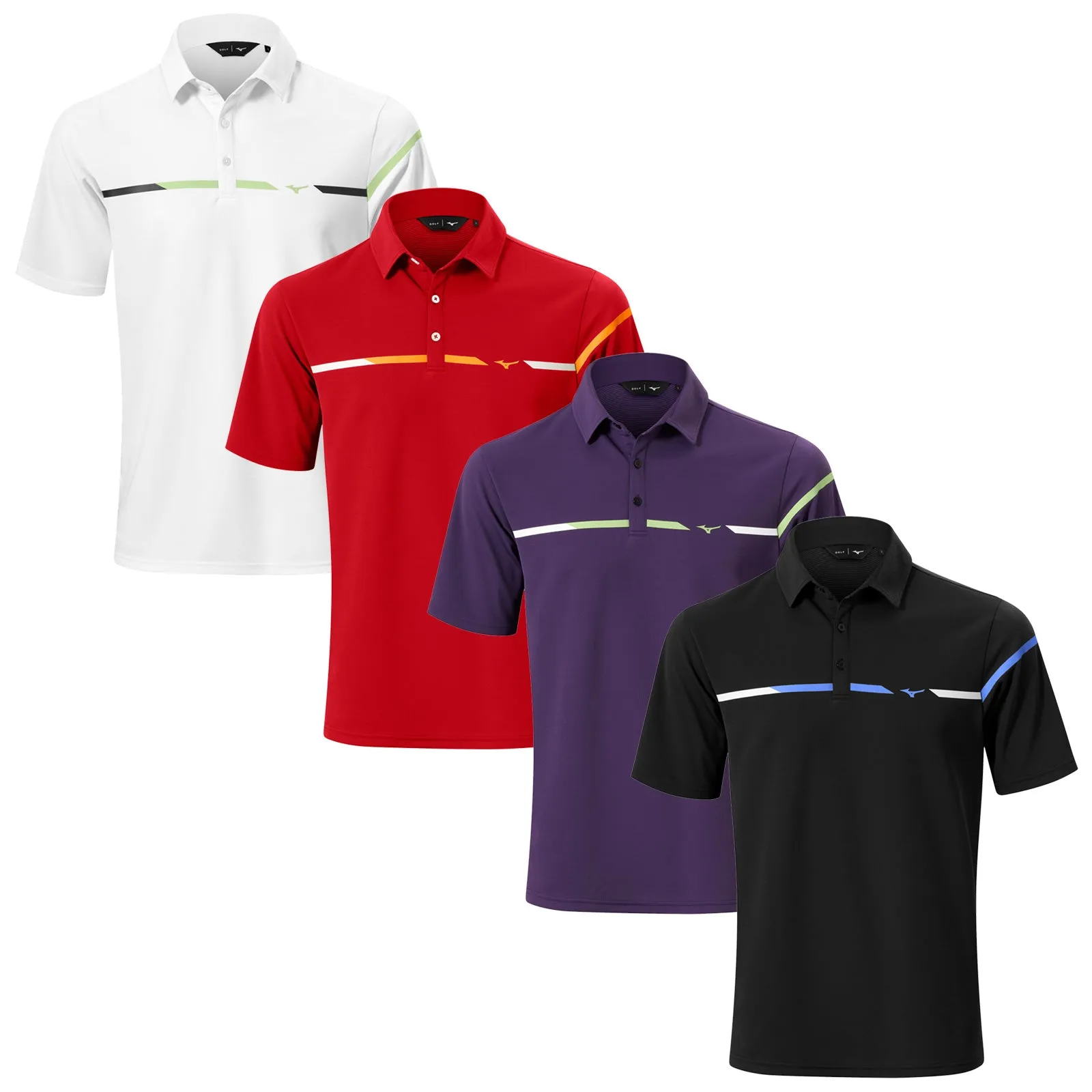 Polished Style Casual Wear Mizuno Mens Breath Thermo ST Polo Shirt