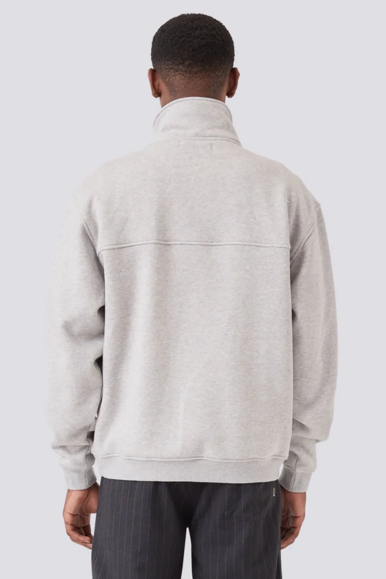 AntiStaticMaterial Club Pullover Grey Marle
