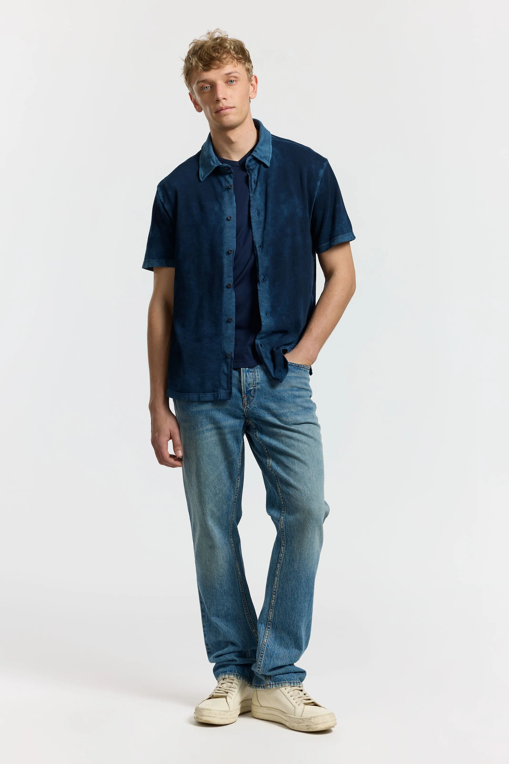 Presley Short Sleeve Buttondown Casual Essentials Sporty and Stylish