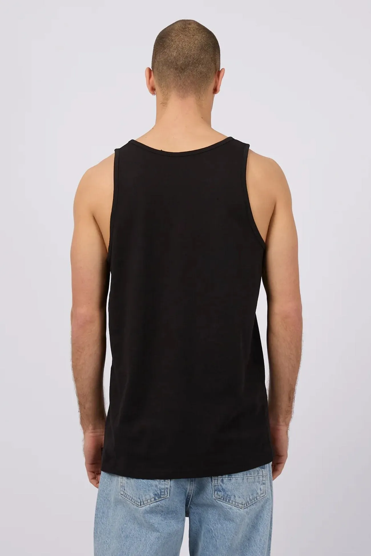 Classic Singlet Black Gentle Power