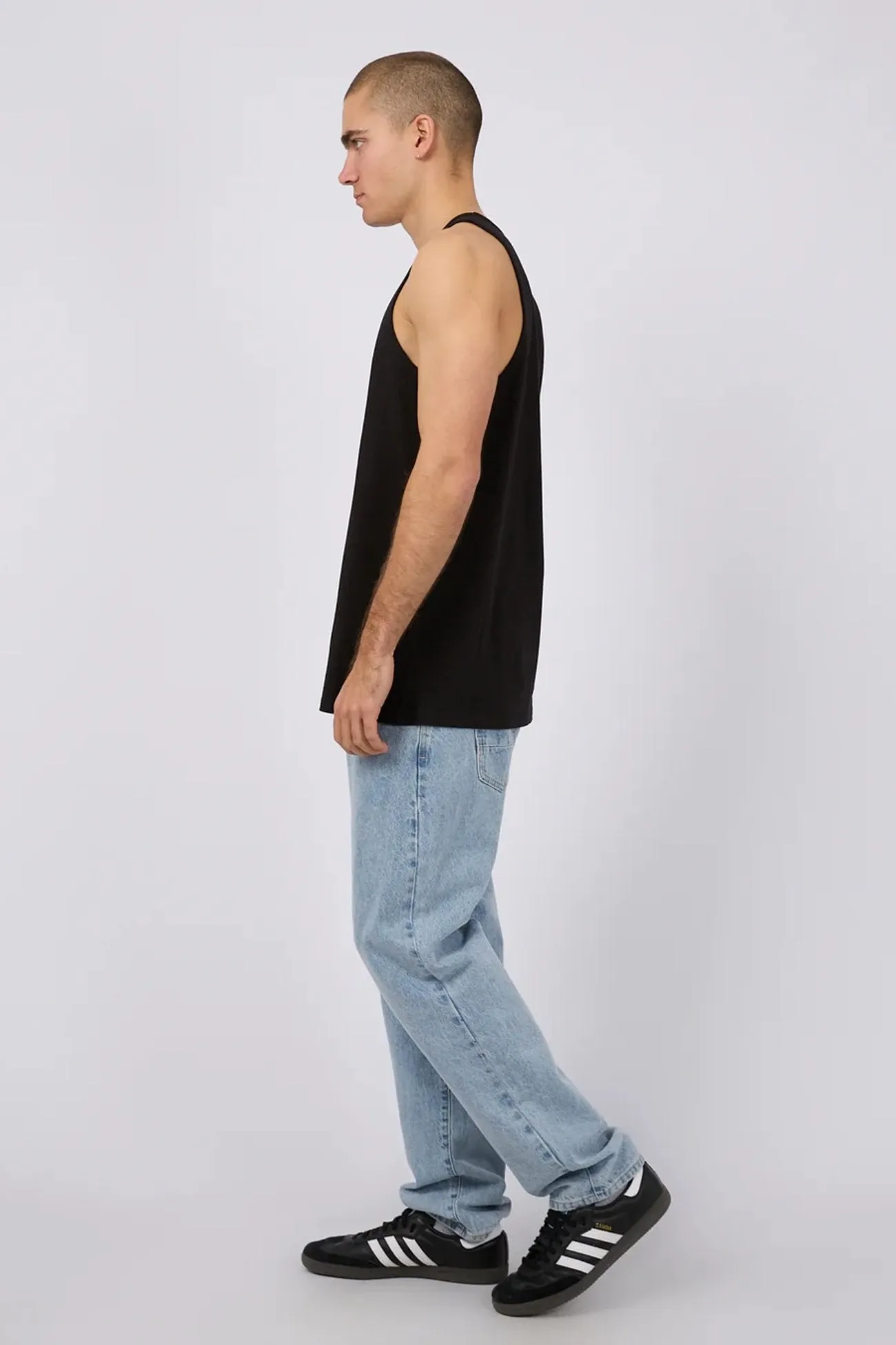 Hero Mode HighDurabilityClothing Classic Singlet Black