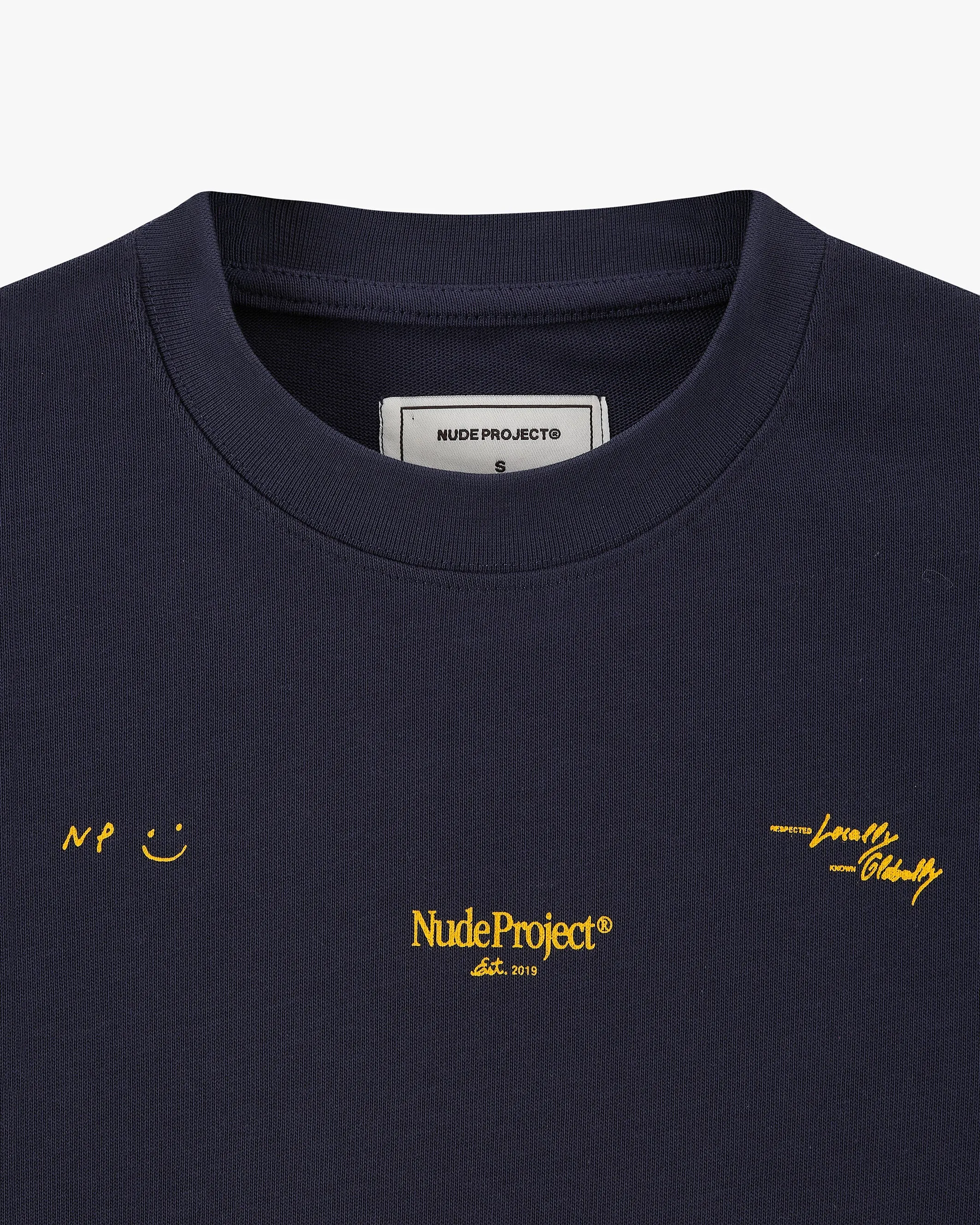 Global Soon Tee Navy Light Style