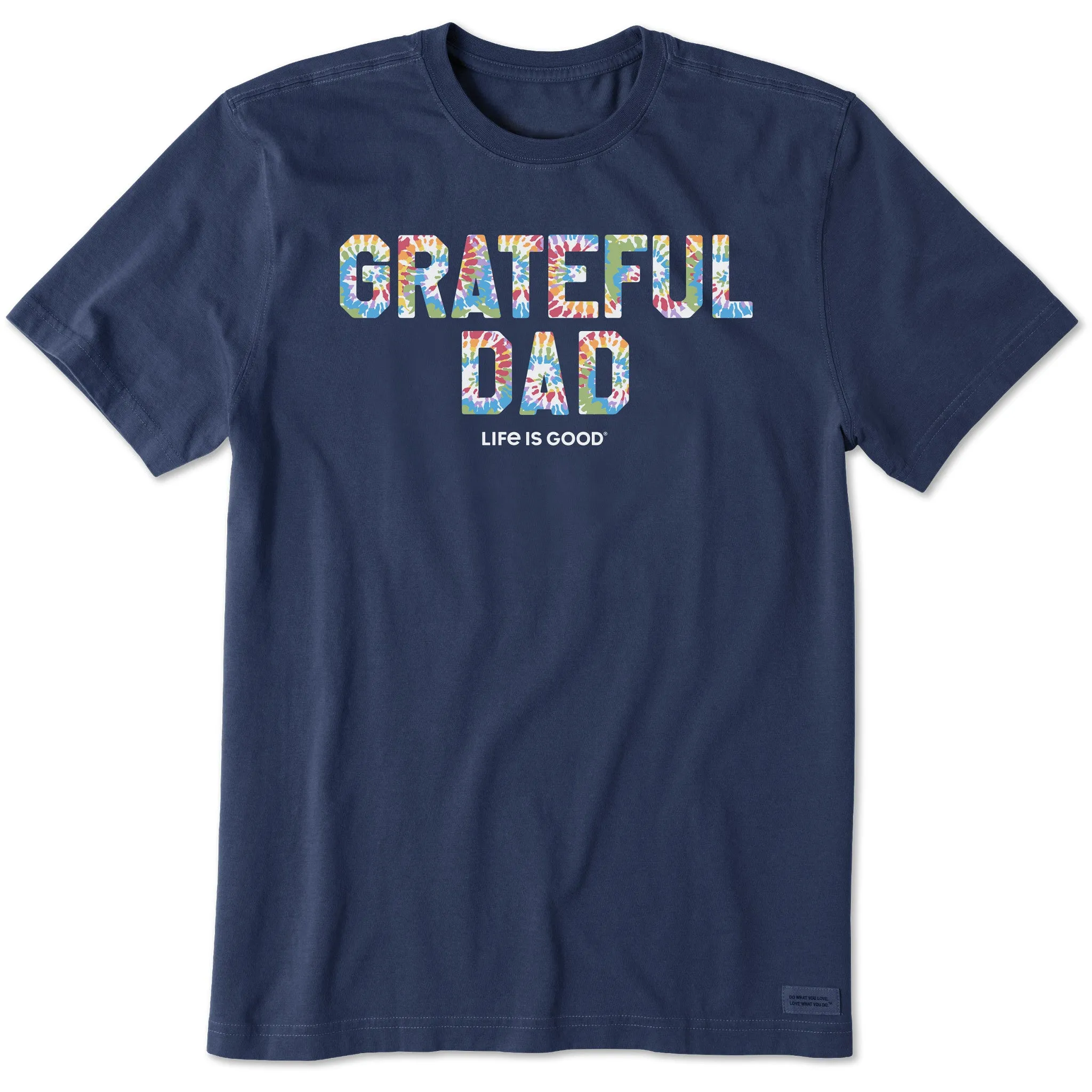 Sport Performance Design Men's Grateful Dad Tie Dye Short Sleeve Tee