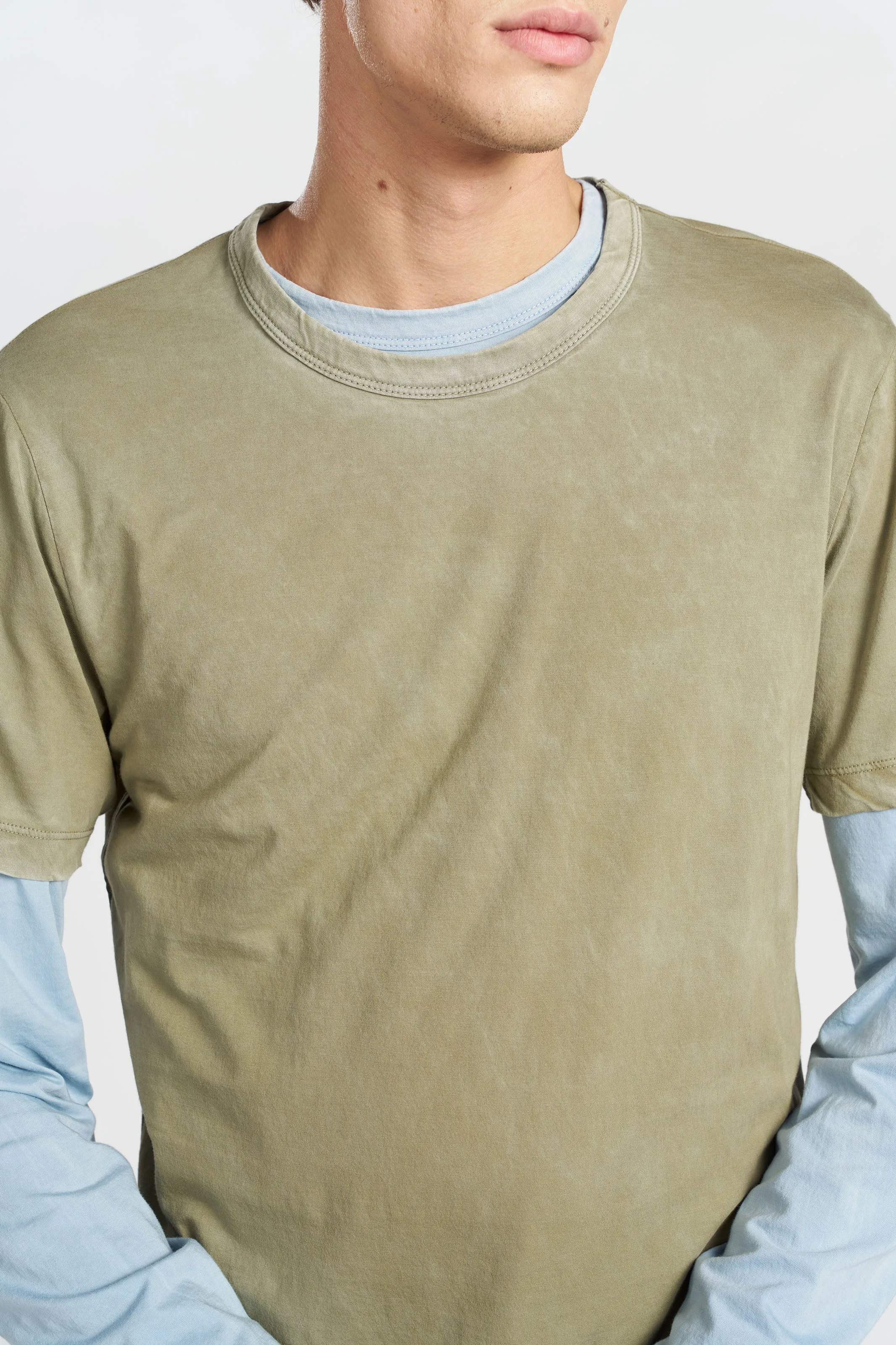 Formal Style Chill Comfort Look Classic Crewneck Tee