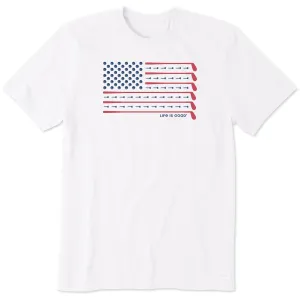 Men's Golf Flag Short Sleeve Tee All-day style