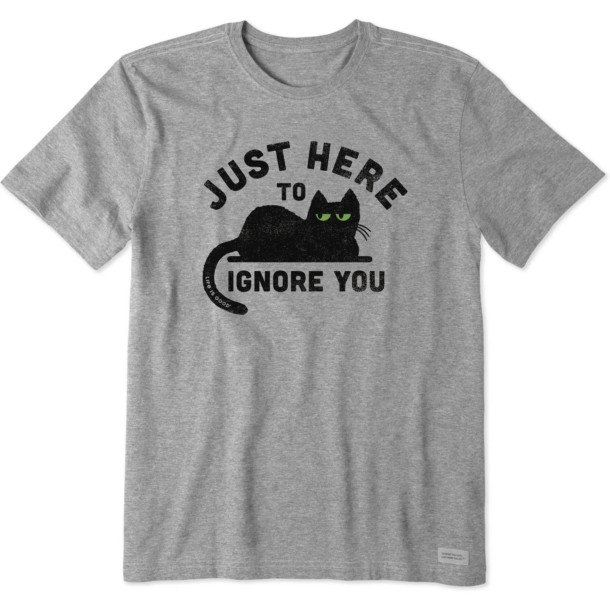 Men's Here to Ignore You Short Sleeve Tee Wrinkle-Free Cool Vibes
