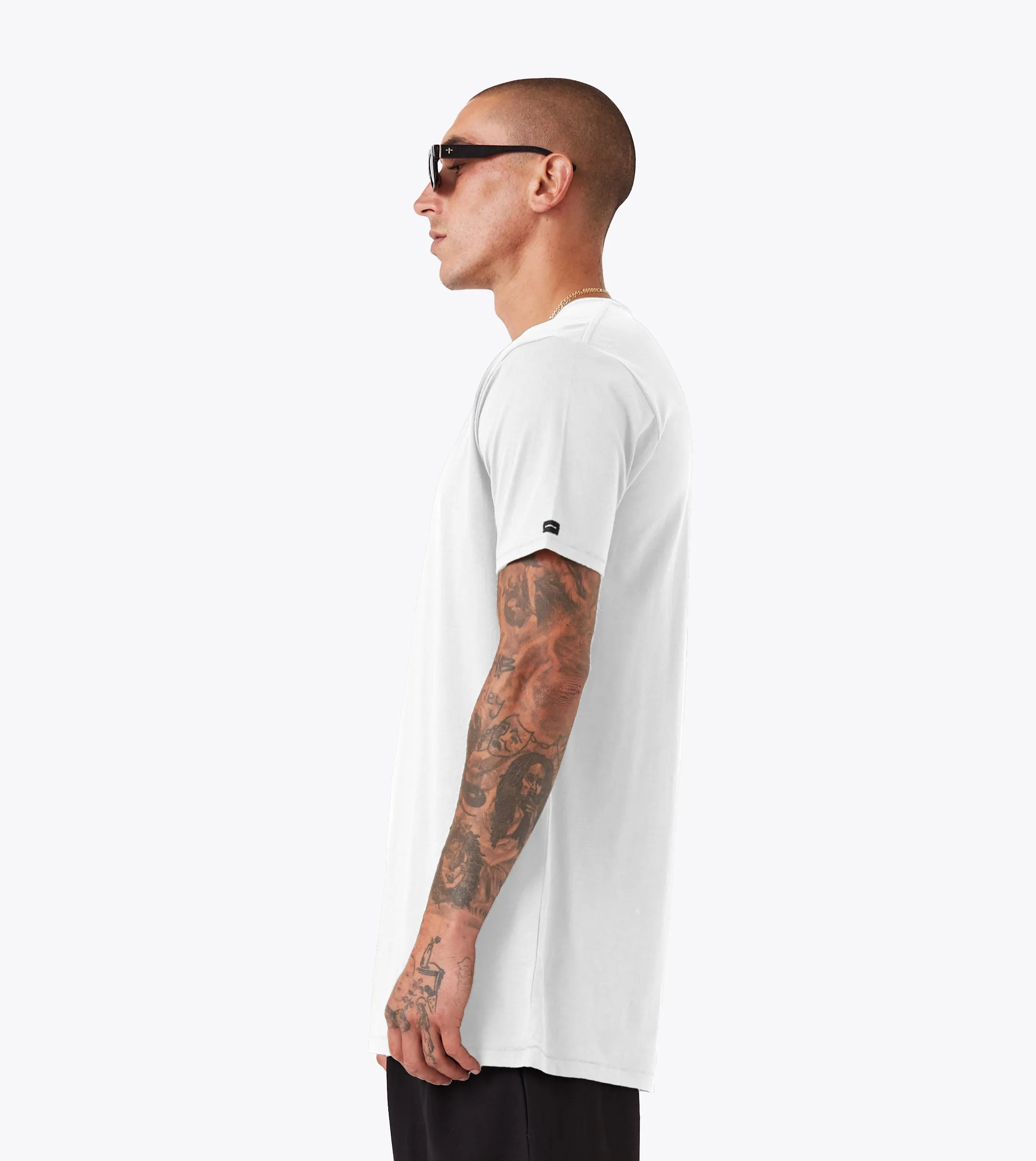 Tall Tee White Stylish Design