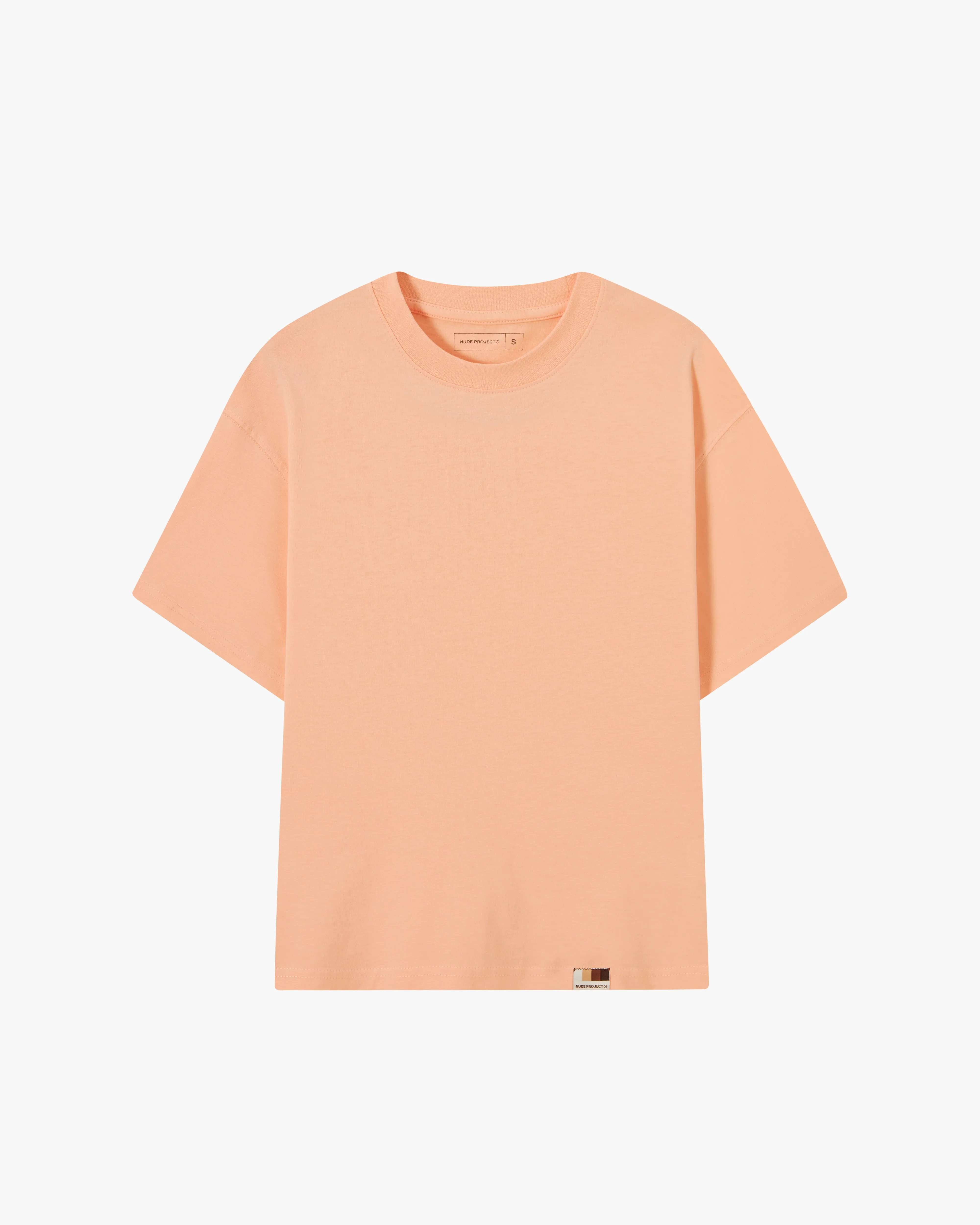 No Shrink Fabric Light Style Trend Basic Tee Salmon/Ash/Pink 3Xpack