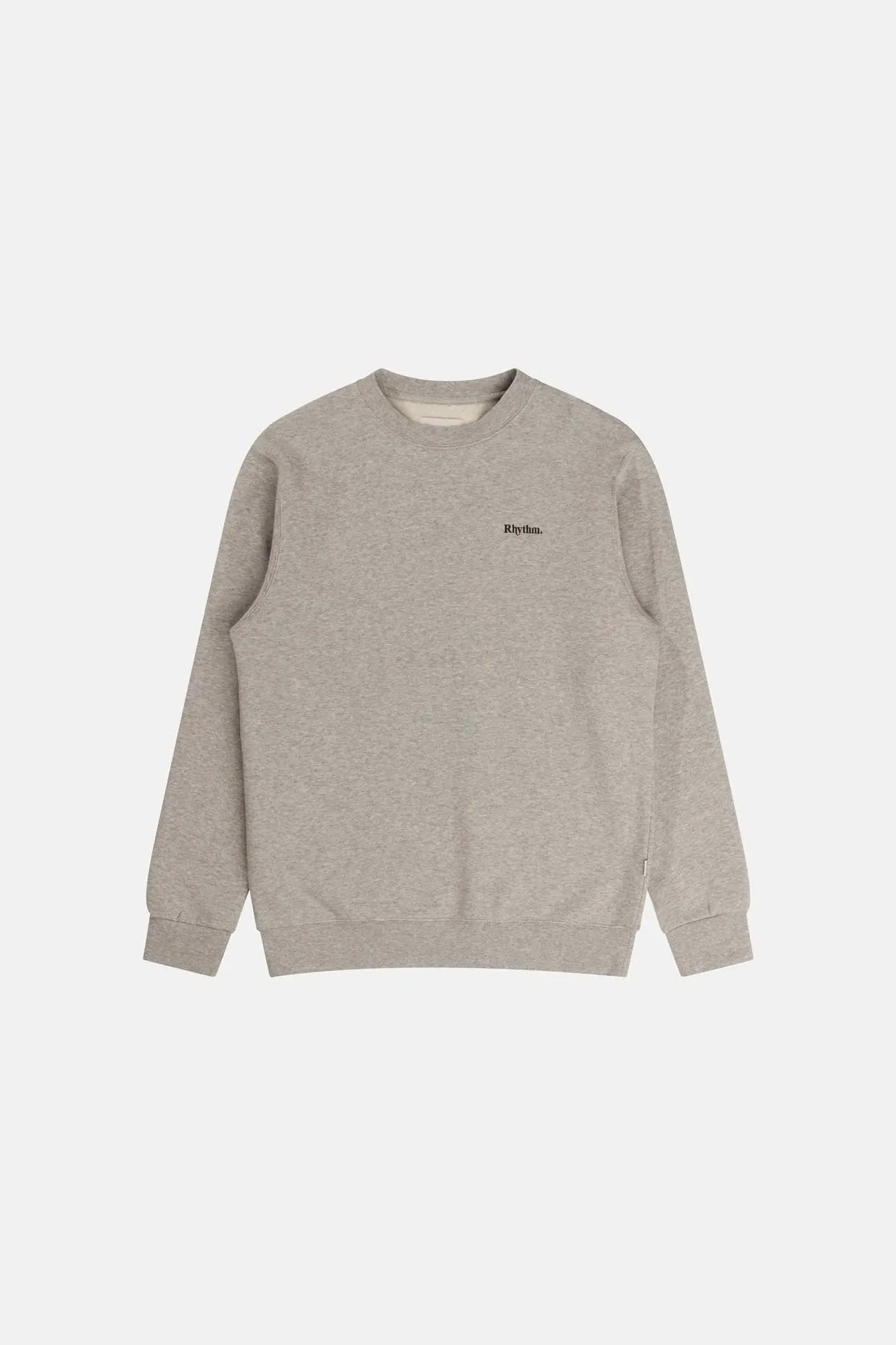 aesthetic features active top Brand Fleece Crew Grey Heather