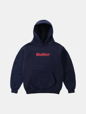 Outline Logo Hoodie Navy product abstract mystery