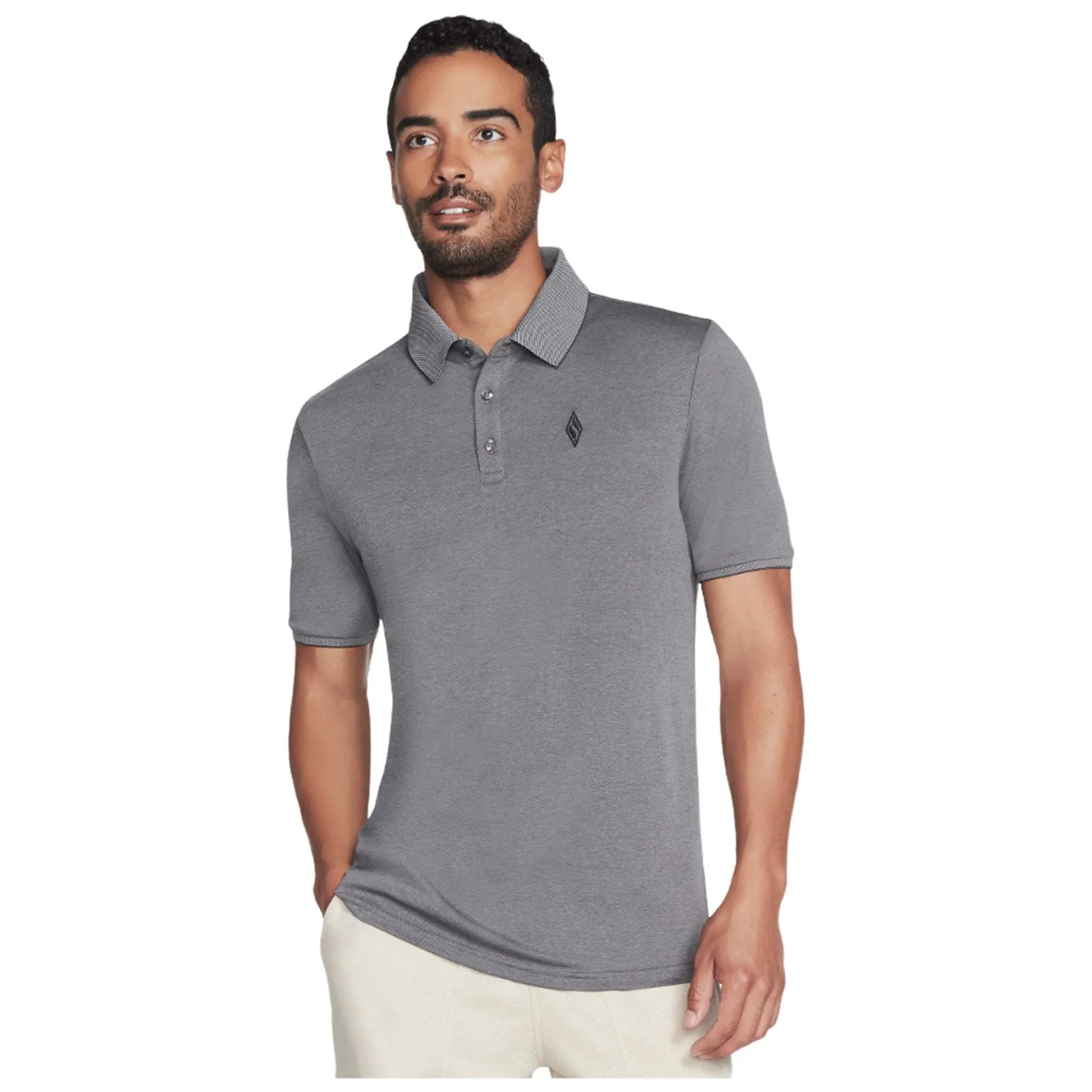 Skechers Mens Off Duty Polo Shirt Business Lunch Light Design