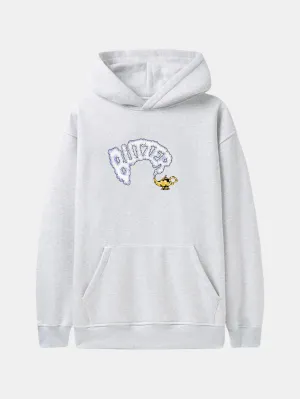 Running Top Lamp Hoodie Ash