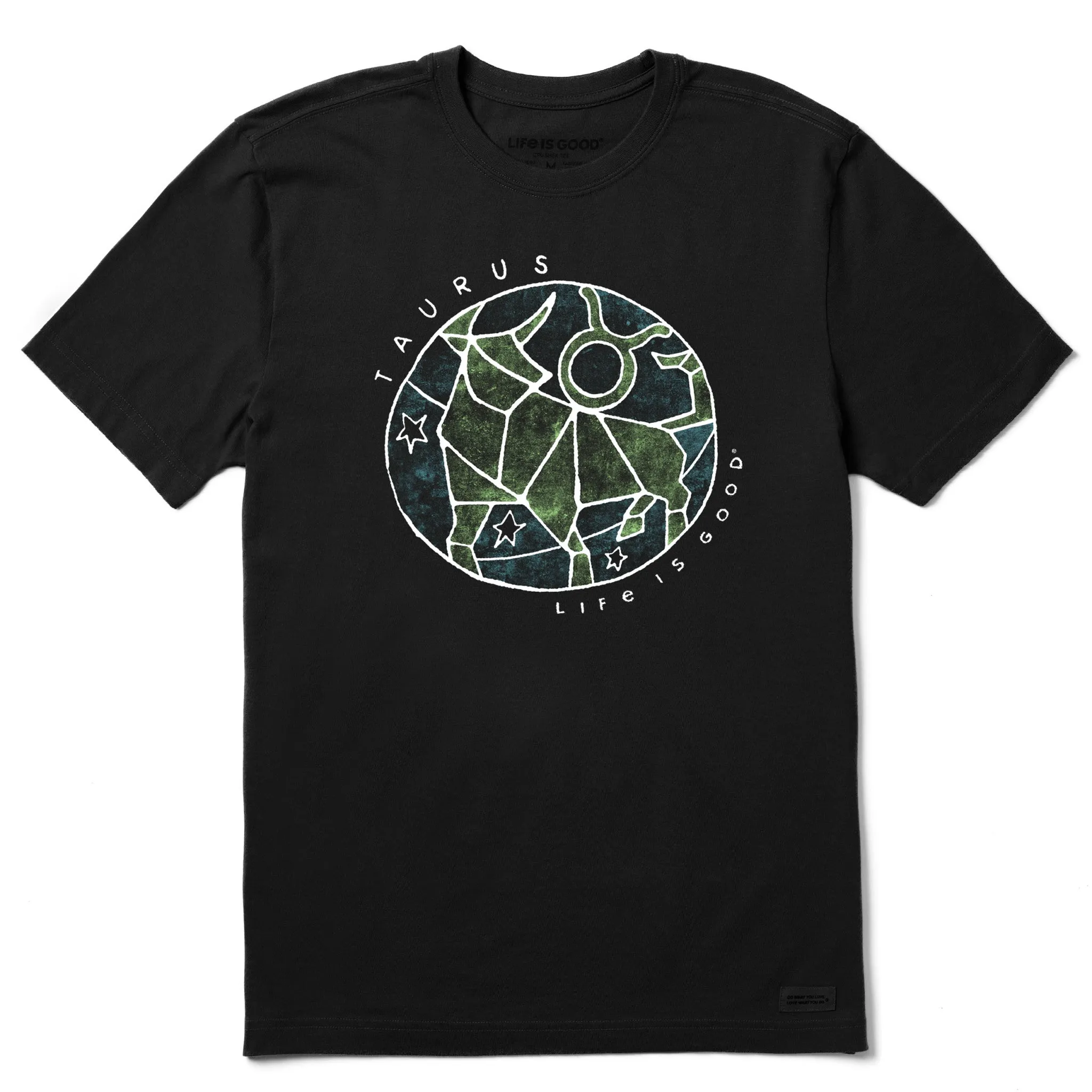 Men's Trippy Taurus Short Sleeve Crusher Tee Effortless Layer