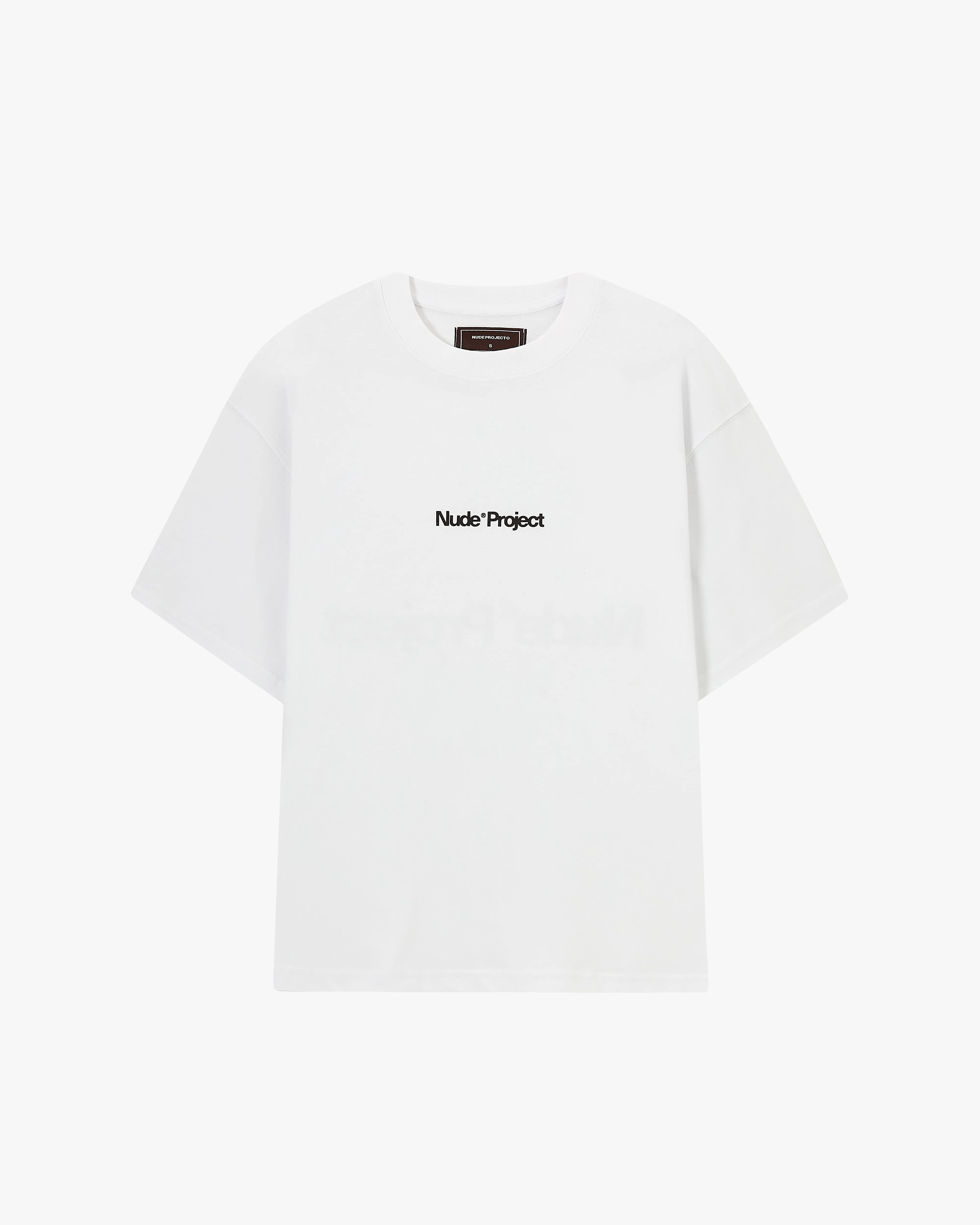 Recycled Polyester Thread Glossy Look Gilda Tee White