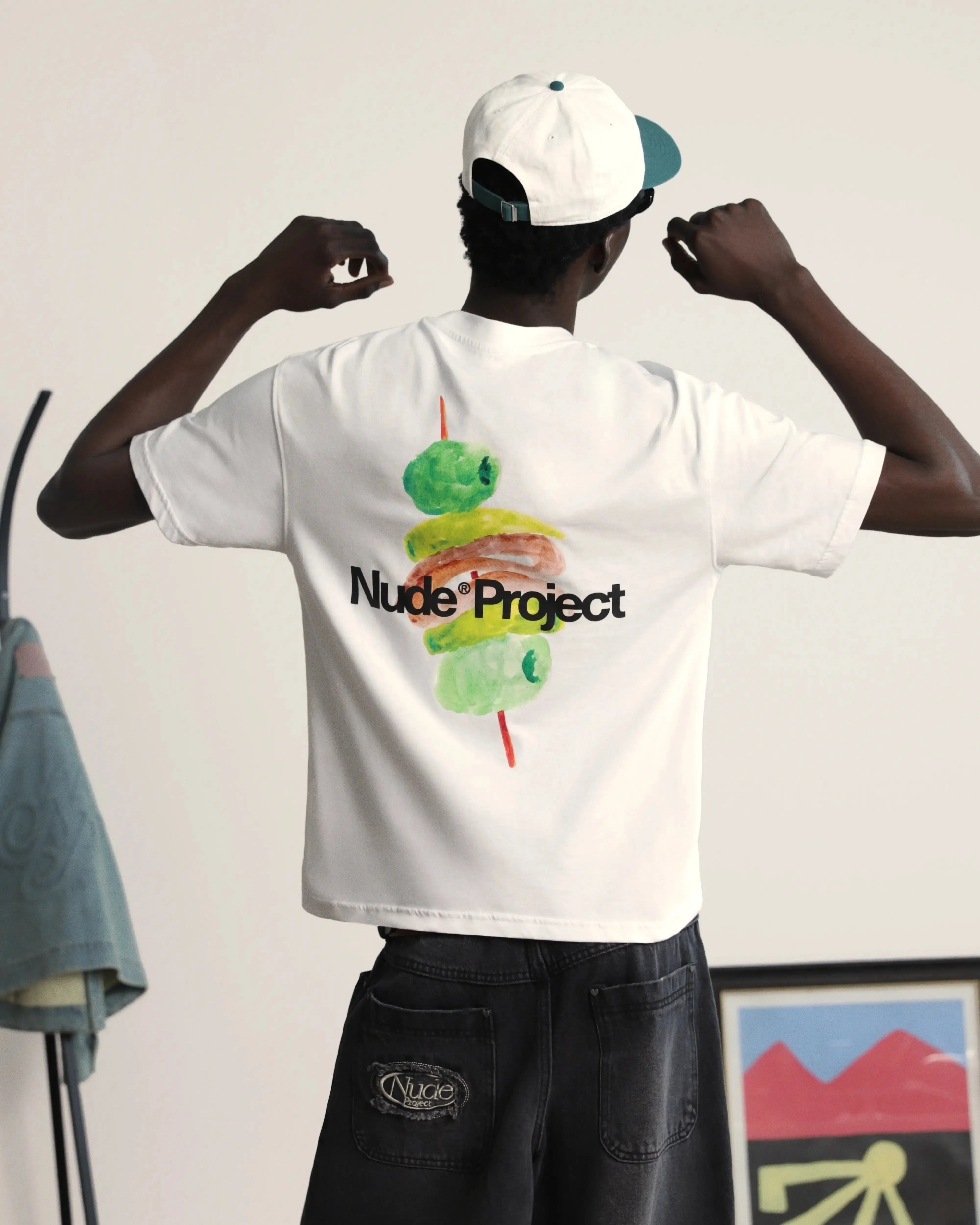 Cozy Vibe Gilda Tee White