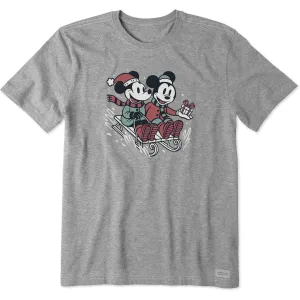 Men's Willie Nice Sled Ride Short Sleeve Crusher Tee Perfect for Any Outfit Travel Ready