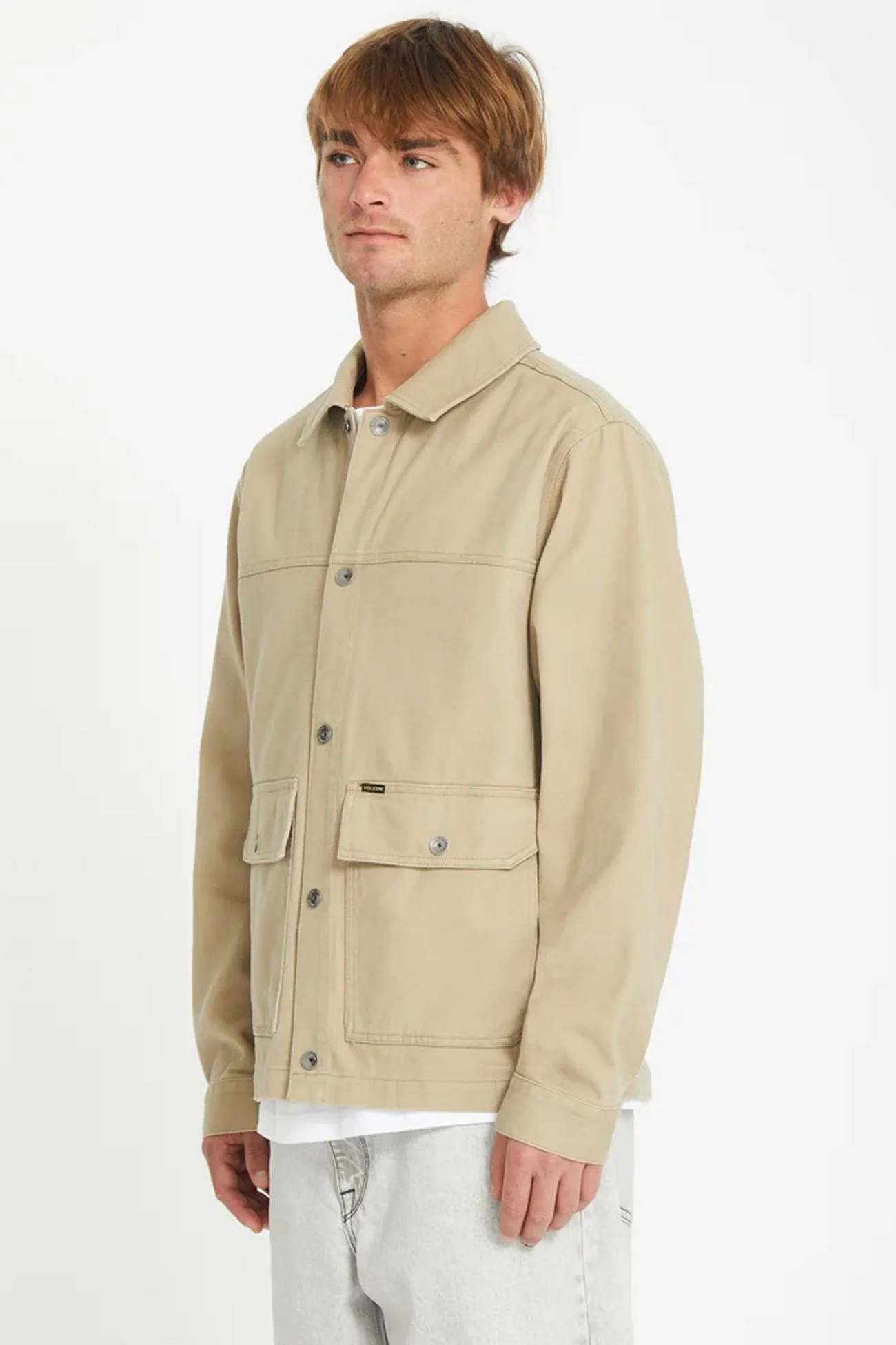 Multi Pocket Layout Luxury Appeal Barton Jacket Khaki