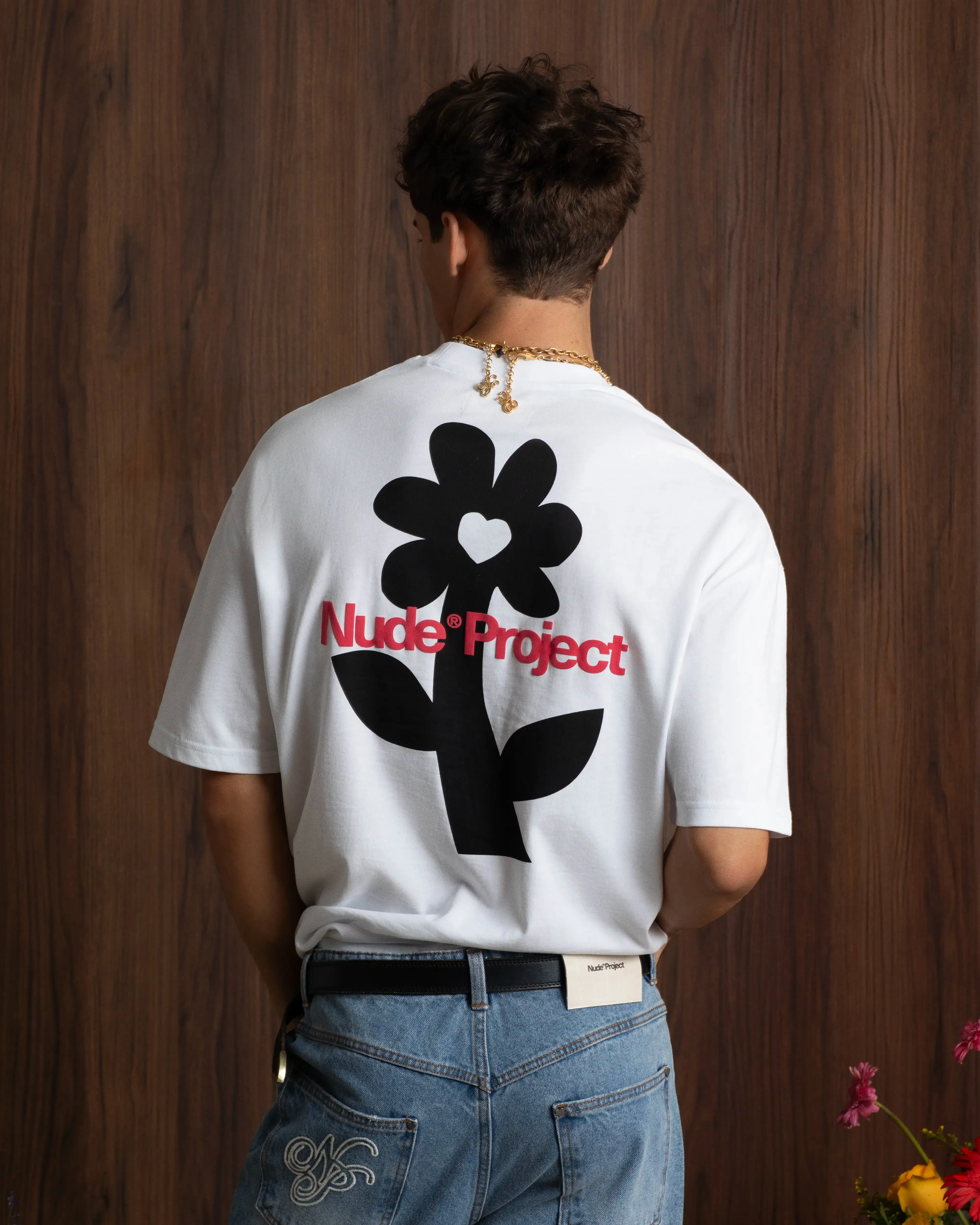 Sunny Tee White Street Comfort Style Dimensional Stability Weave