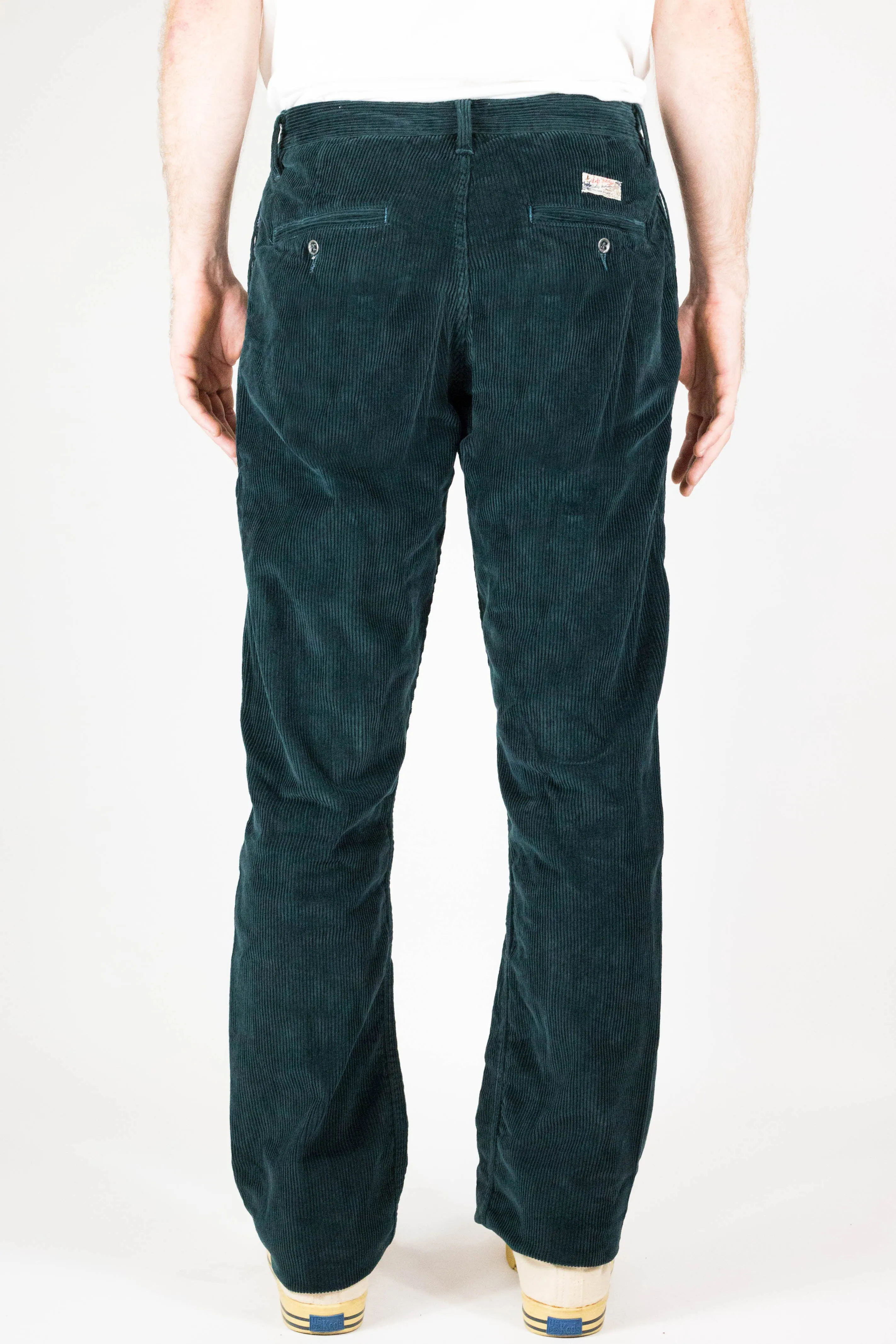 Japanese  8 wale Sea Corduroy Miners ComfortWaistband FlexibleKnees
