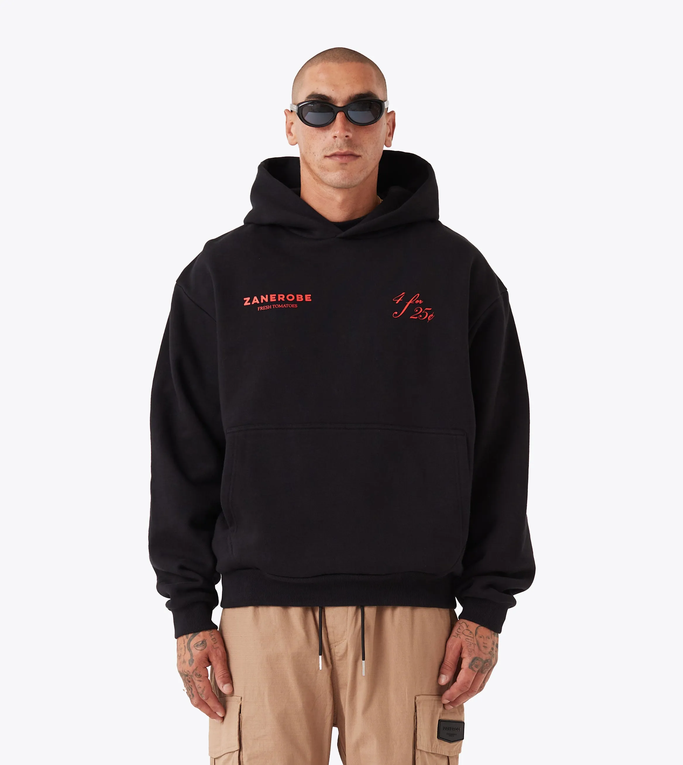 Fresh Produce Box Hood Black Street Sporty