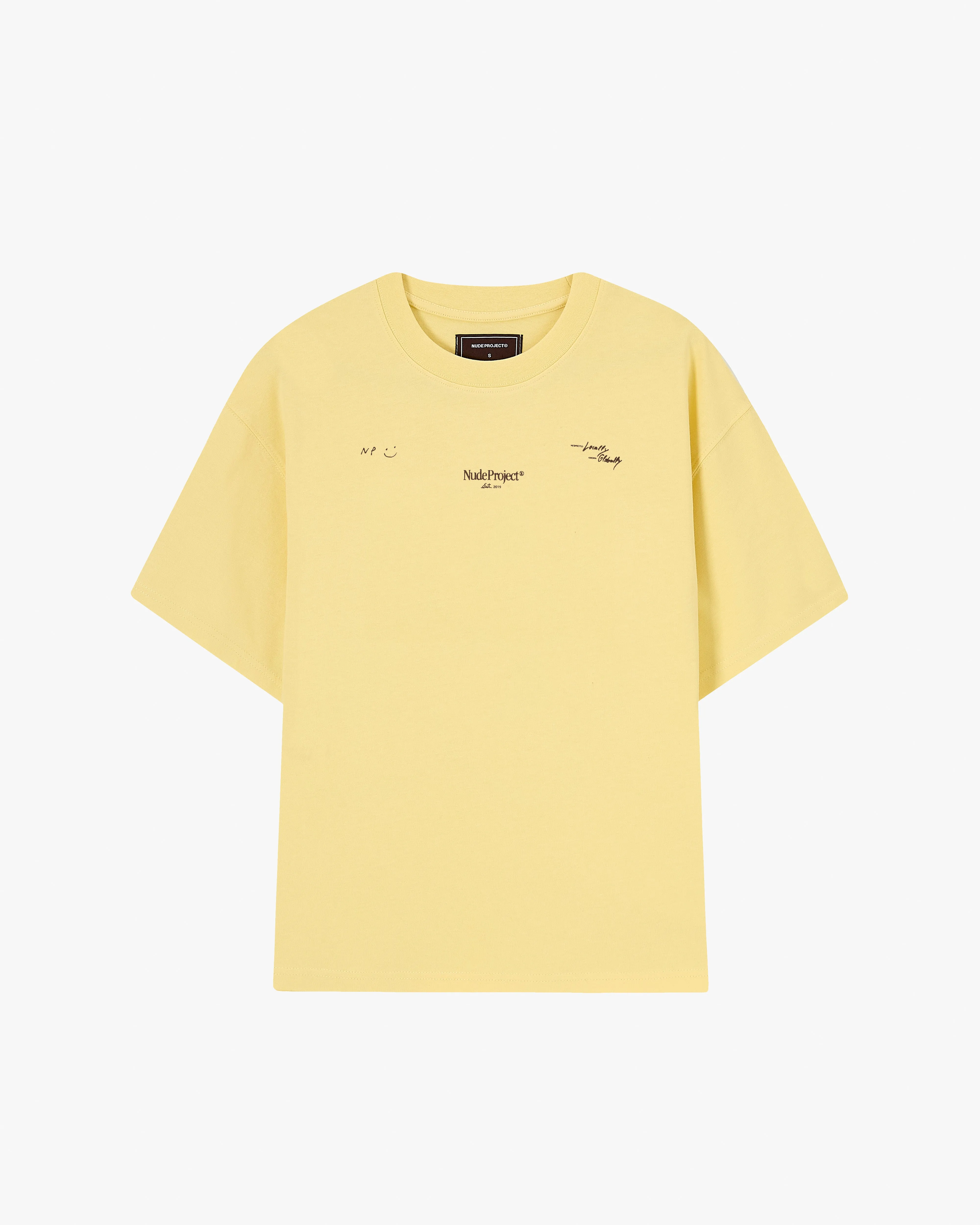 Quality Comfort Easy to Style Global Soon Tee Yellow