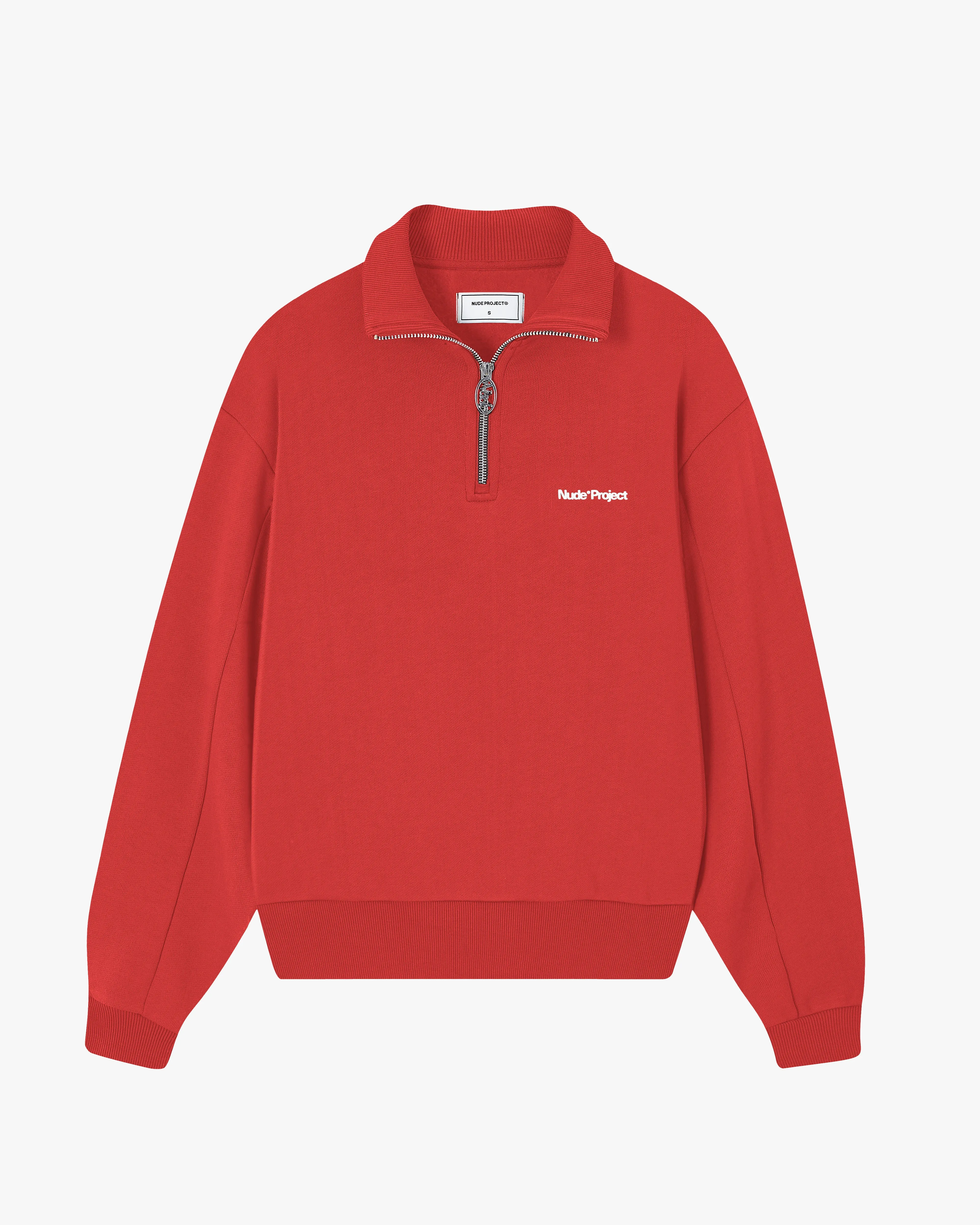 Origins Quarter-Zip Red Athletic Cut