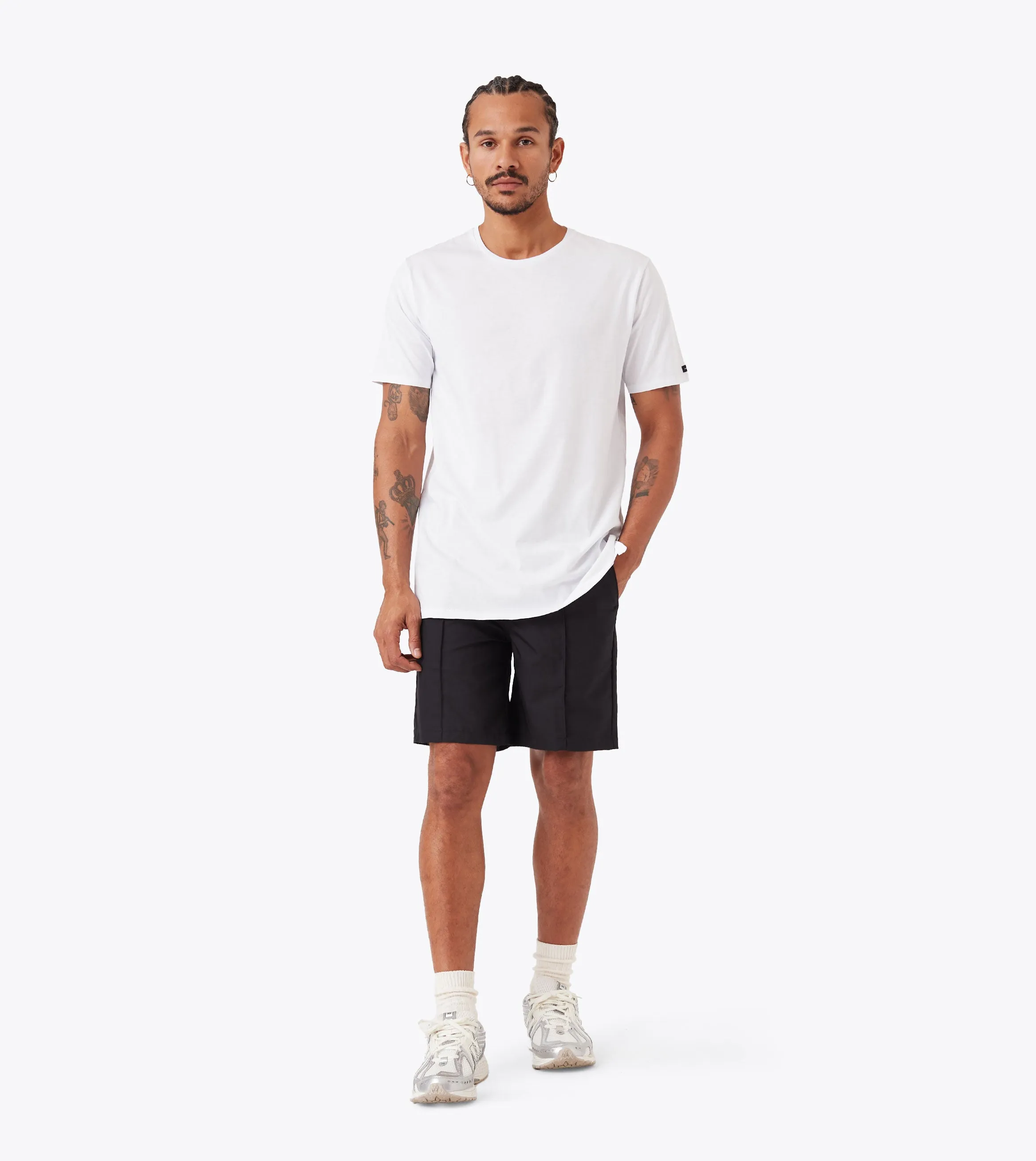 Flintlock Tee White Performance Comfort