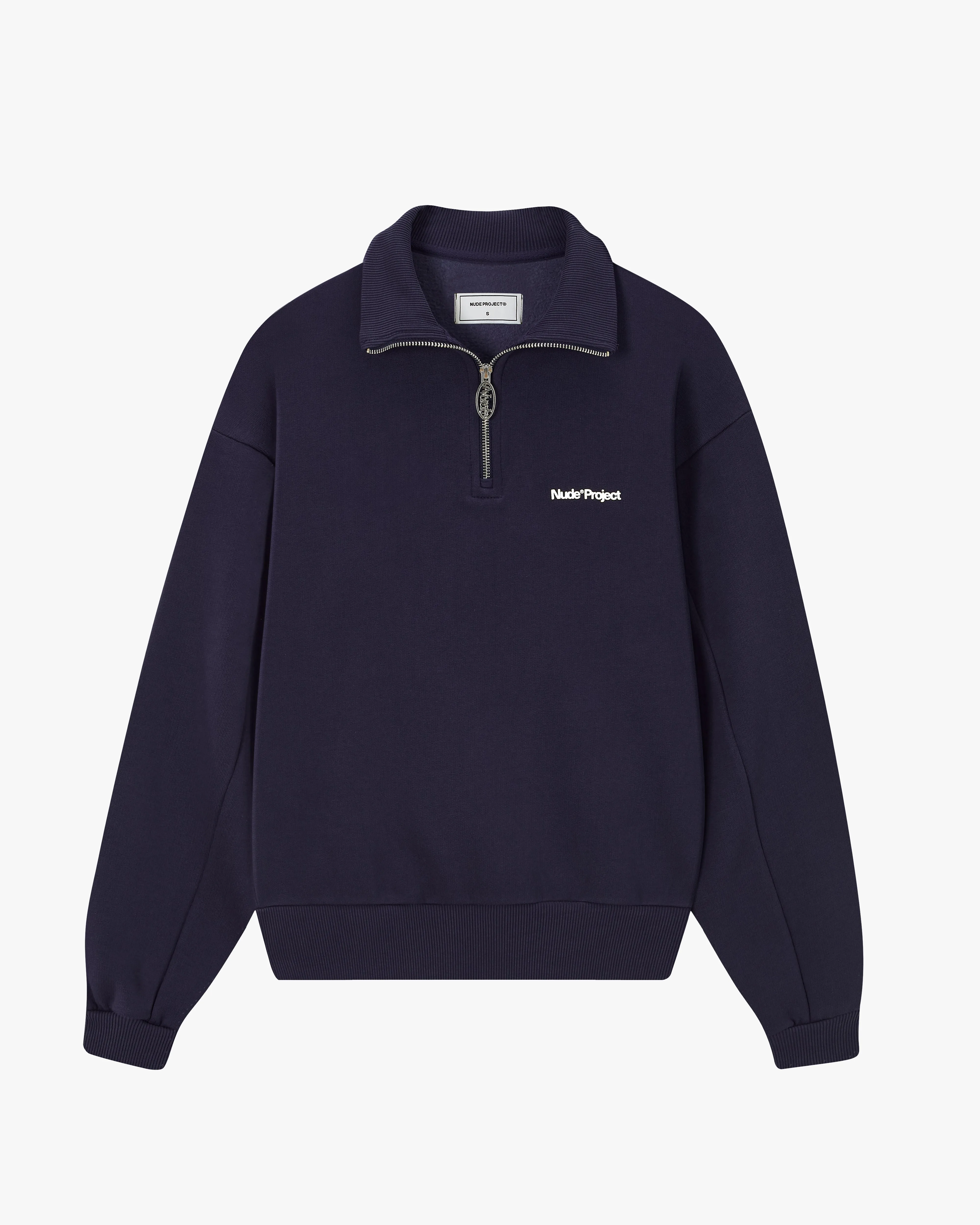 Layered Origins Quarter-Zip Navy