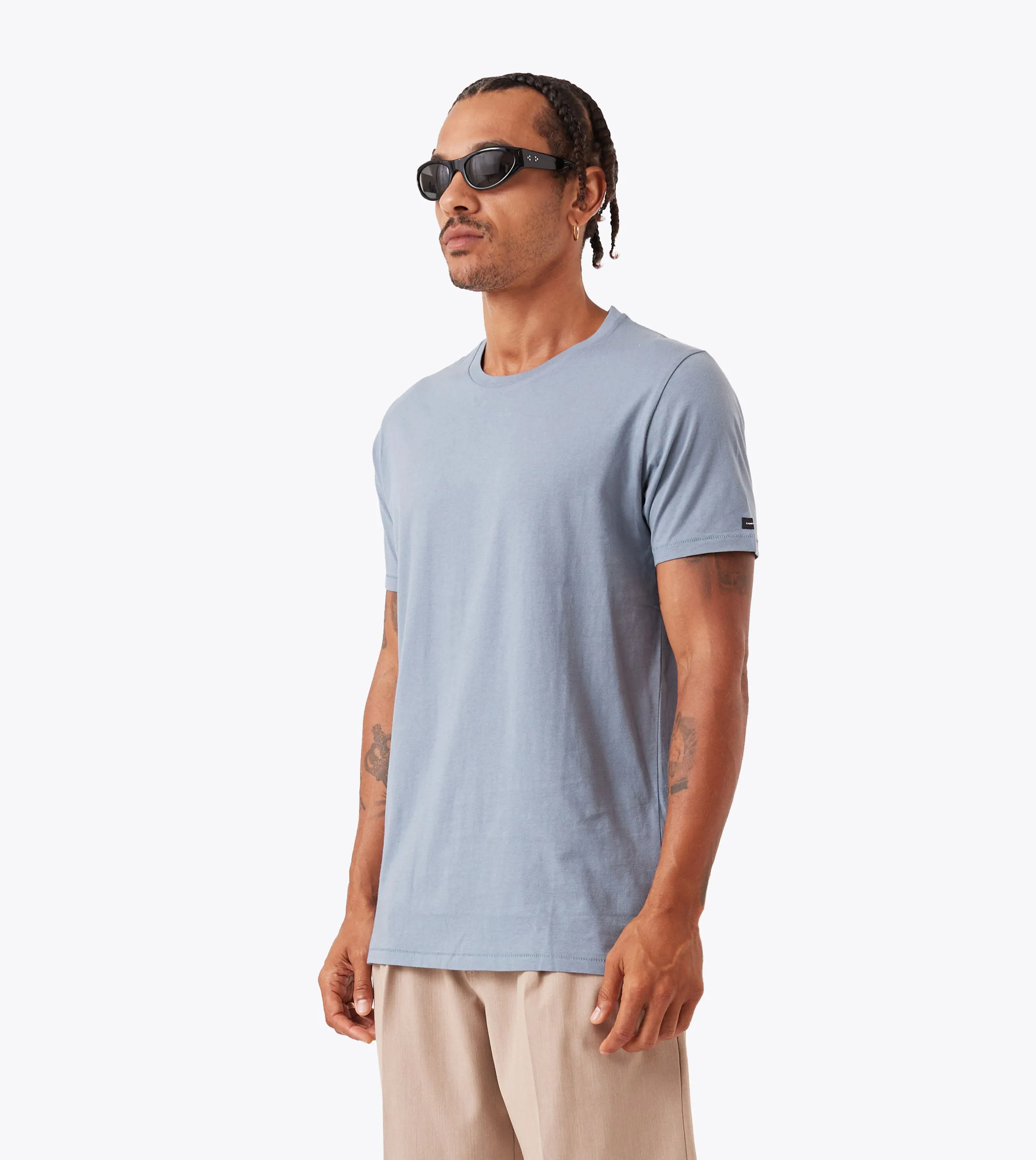 Stretch Material Modern Twist Flintlock Tee Steel