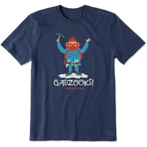 Men's Gadzooks Yukon Short Sleeve Crusher Tee Anti-static