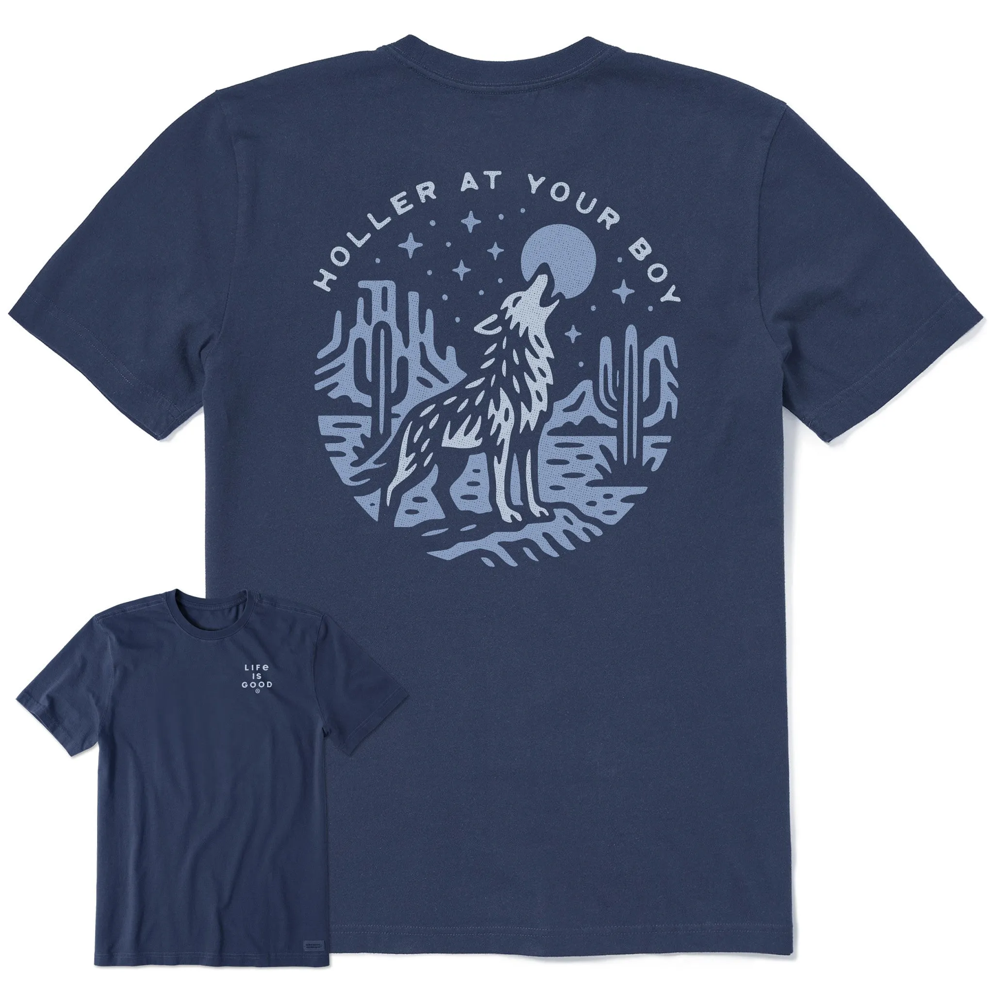 hypoallergenic Men's Holler at Your Boy Short Sleeve Tee