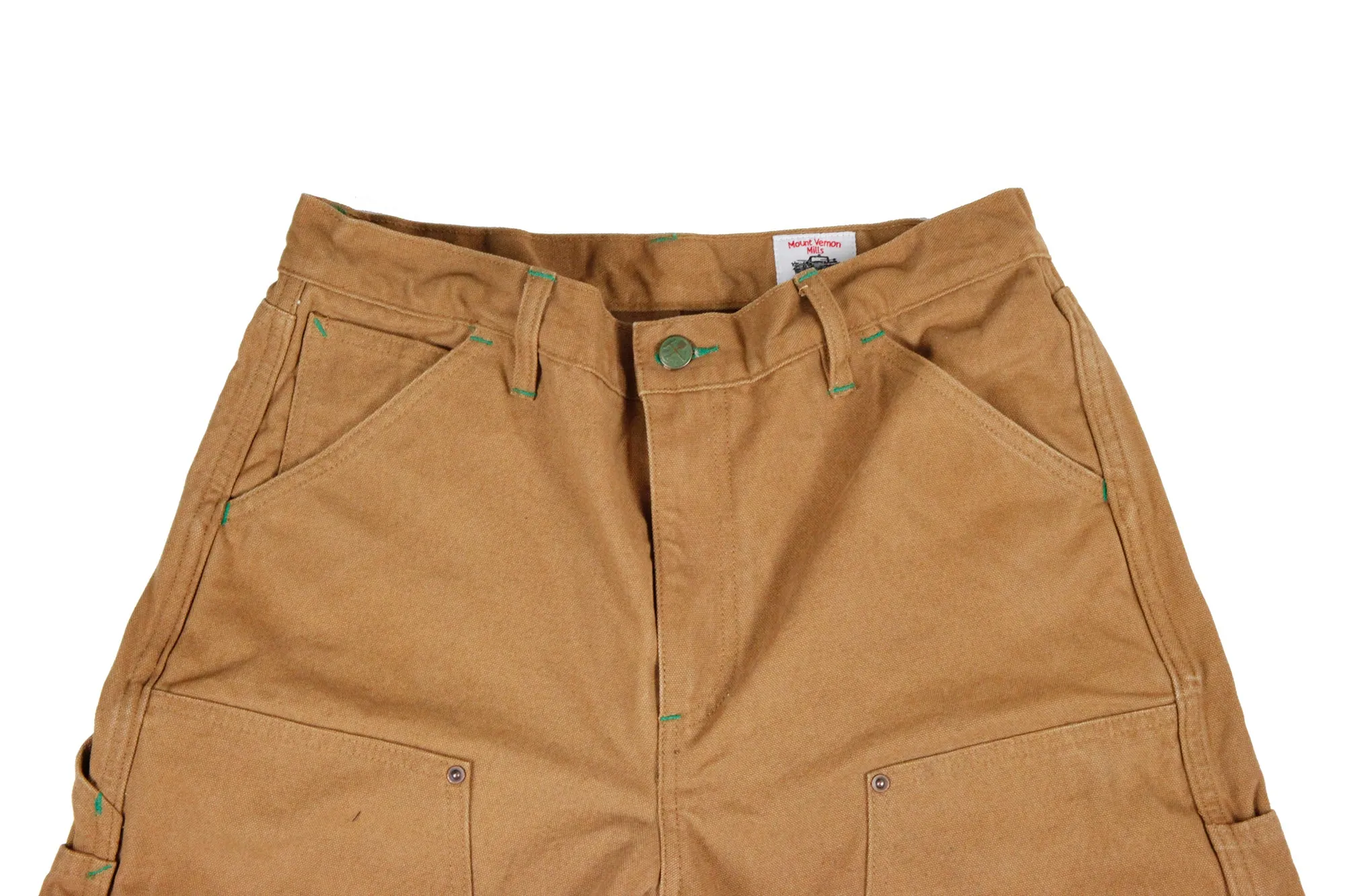 Anti Bacterial Treatment Sleek Cut Caramel Mt Vernon Duck Double Knee Work Uniform  Chino